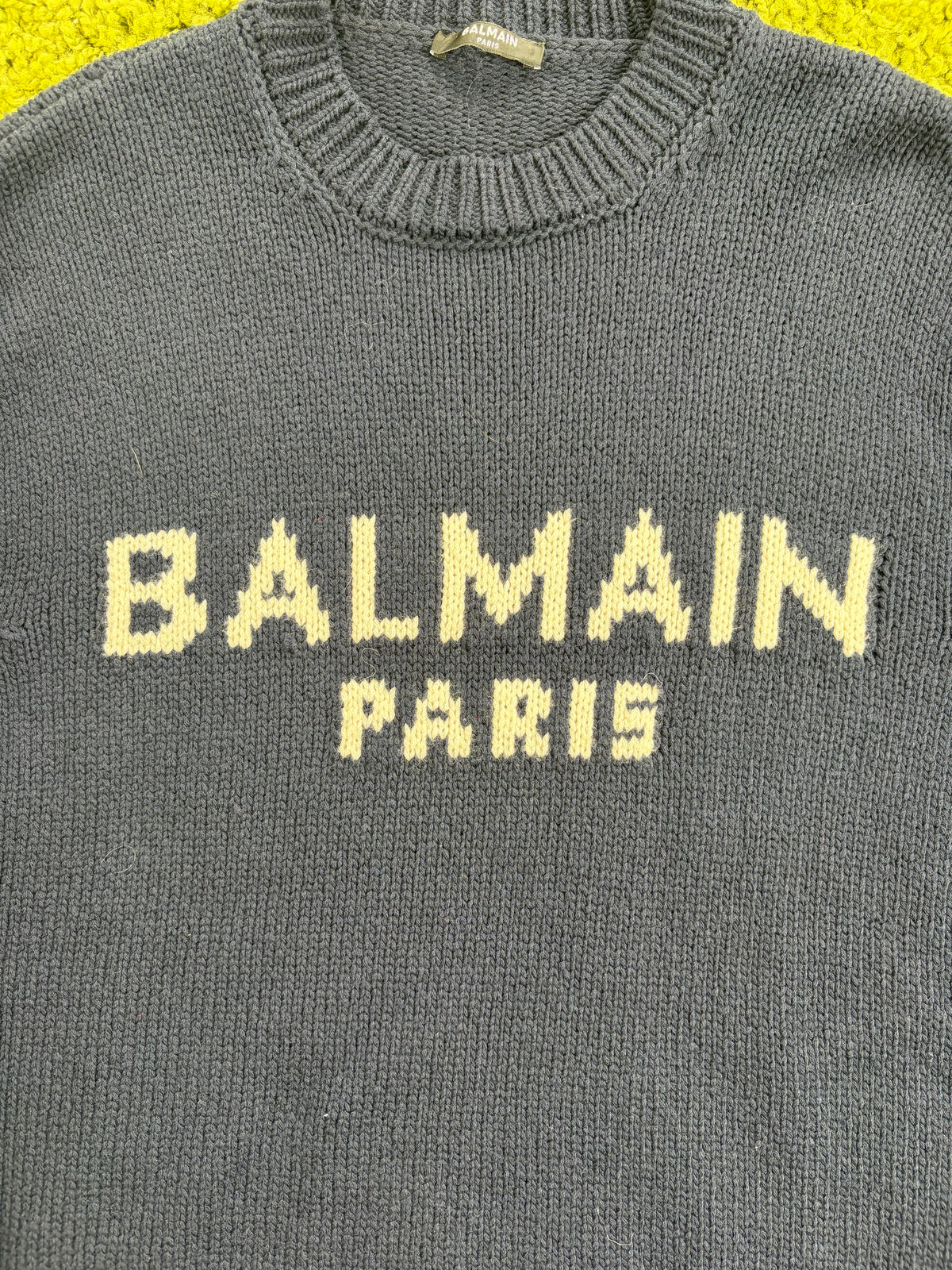 Maglione Balmain Blu Navy M