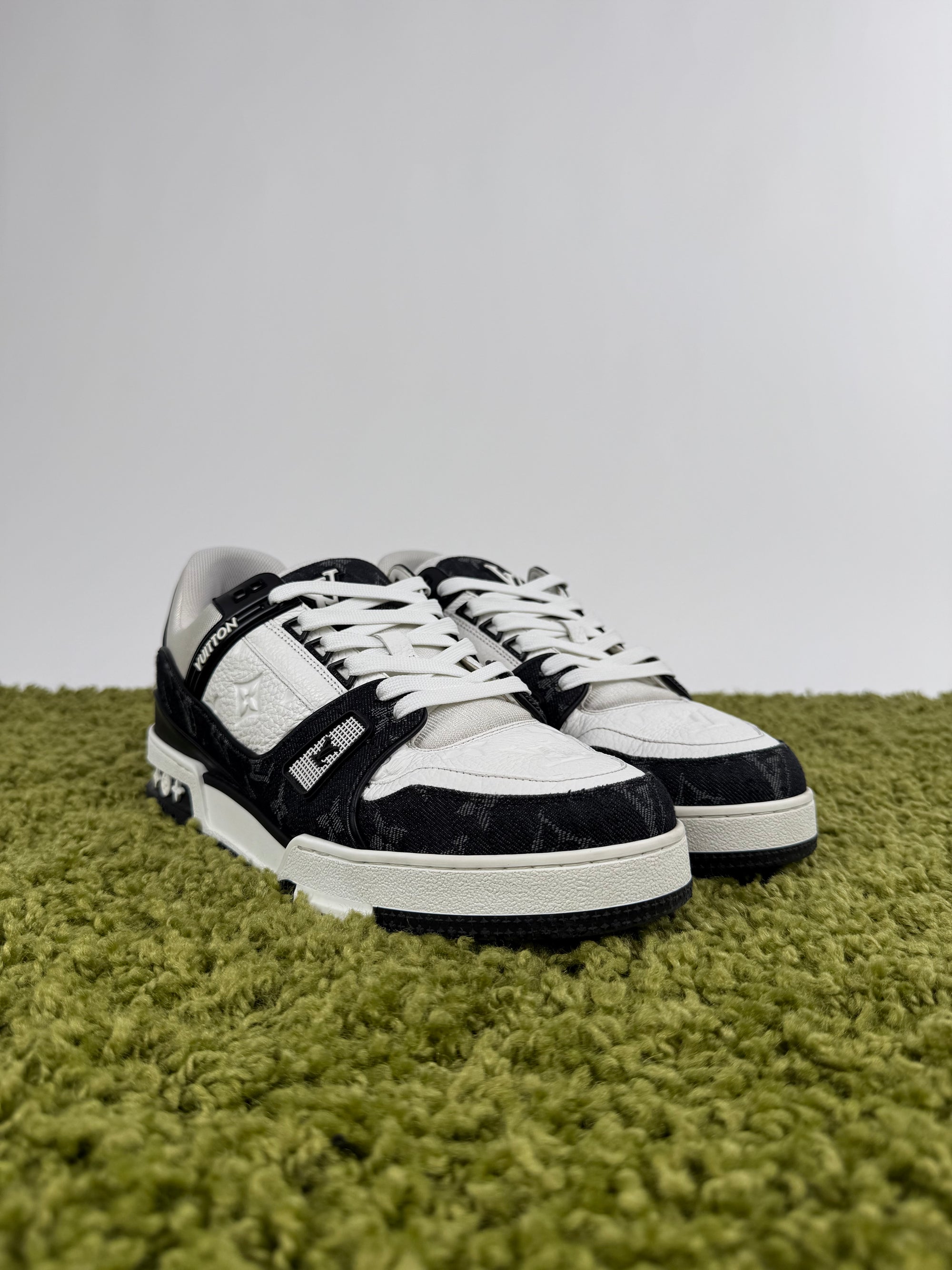 Louis Vuitton Trainer Denim Nera 9