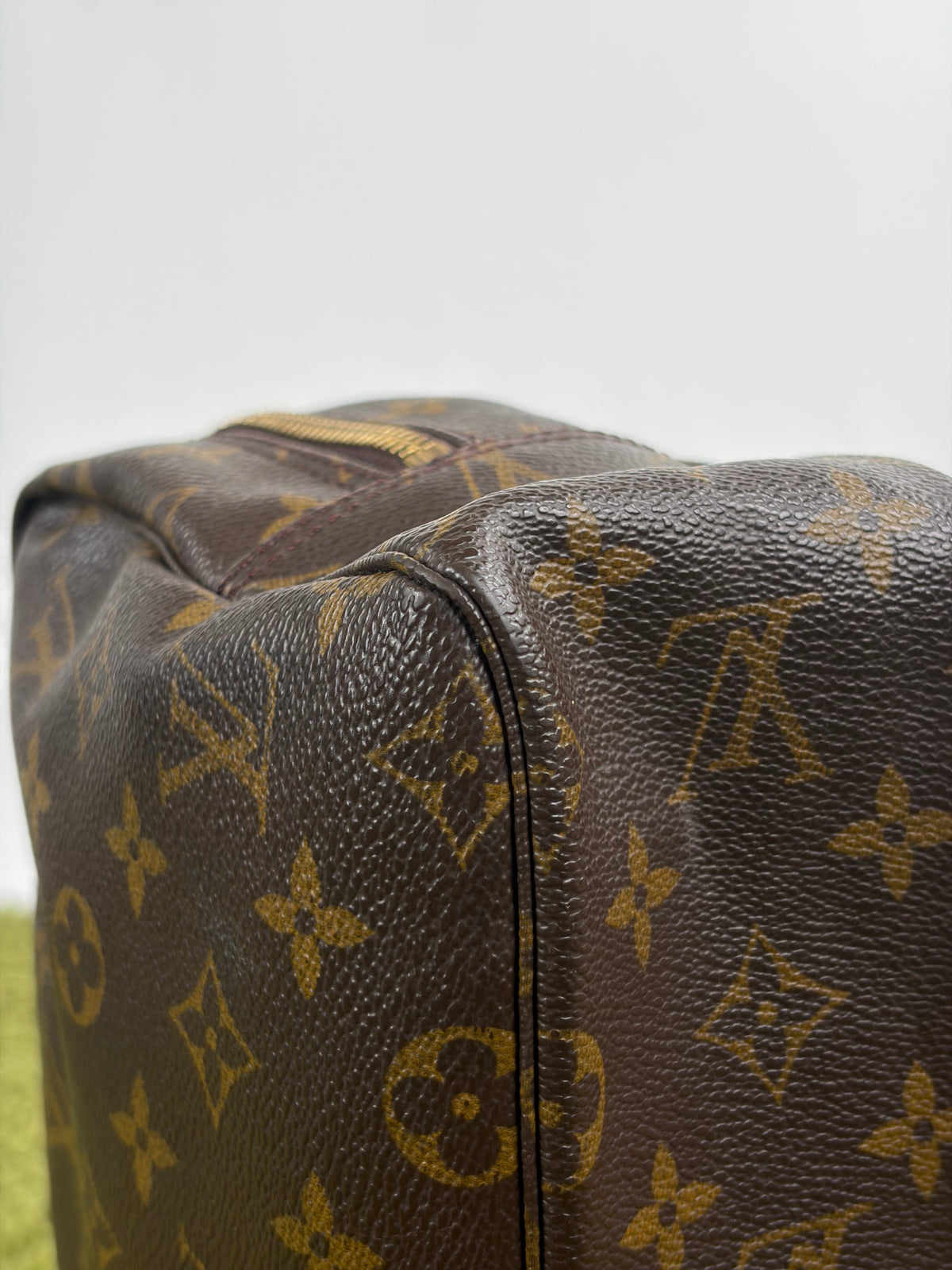 Beauty Case Louis Vuitton Marrone