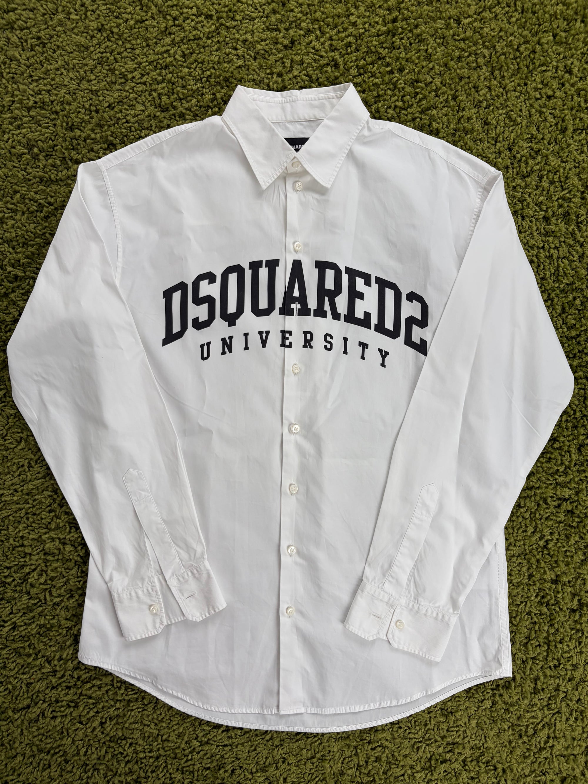 Camicia Dsquared2 Size 48 bianca e nera