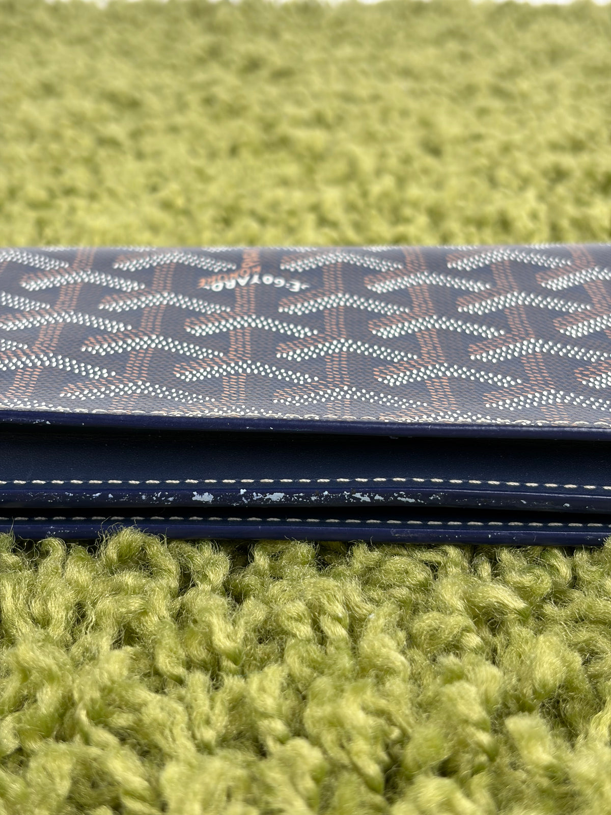 Portafoglio Goyard Richelieu in tela Goyardine Nero