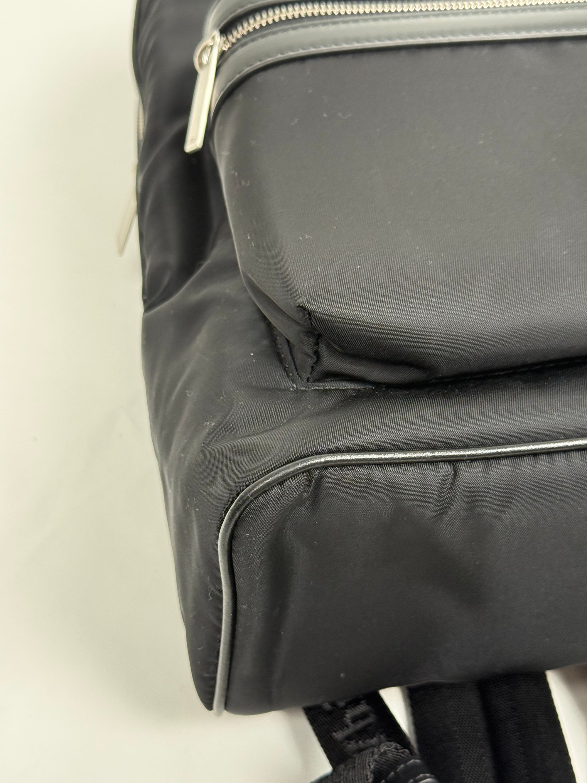 Zaino off white nero