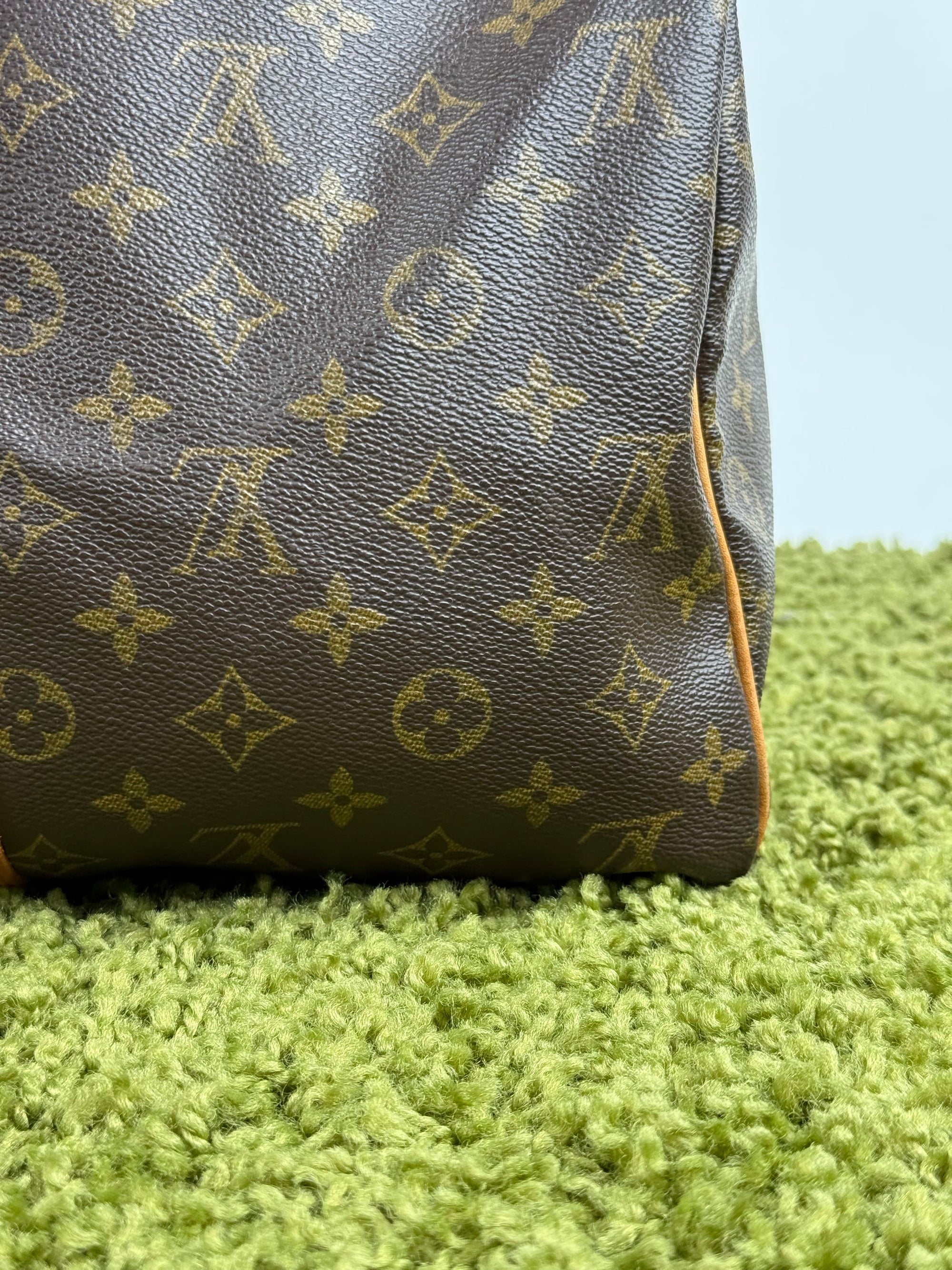 Borsone Keepall Louis Vuitton Marrone Vintage 1998 45