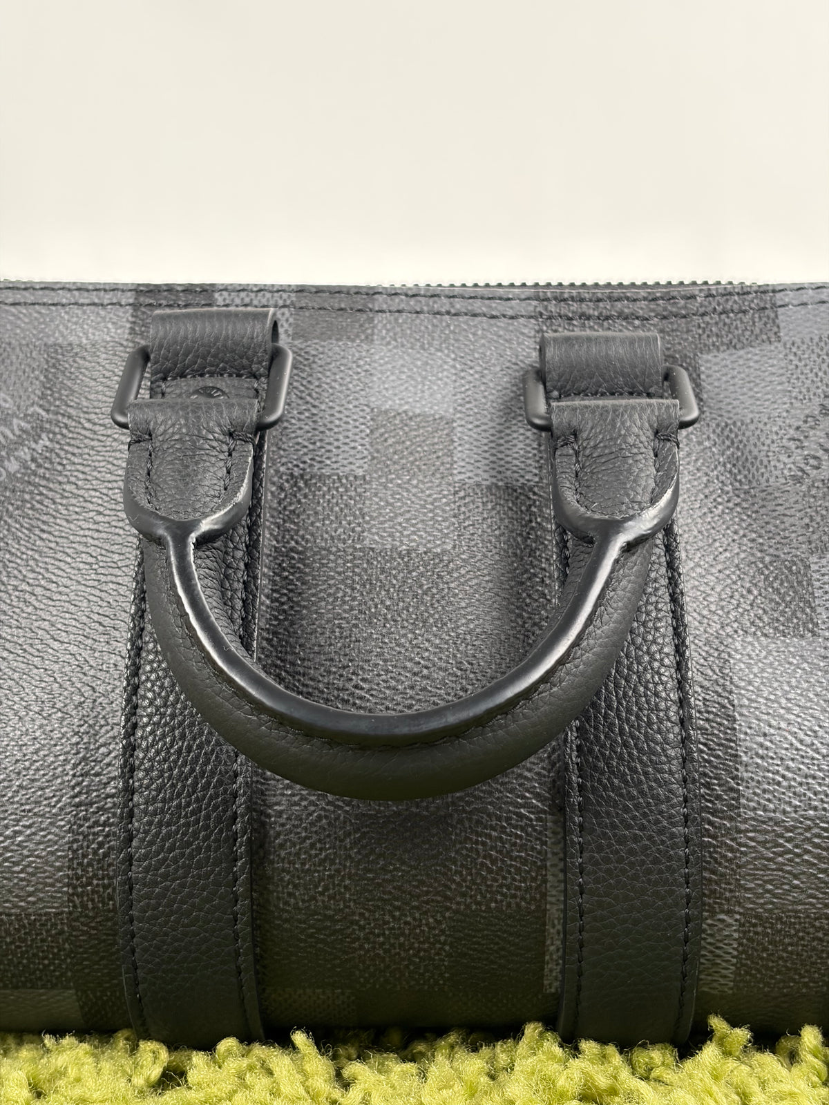 Borsa Louis Vuitton Keepall Bandoulière 25 Nera
