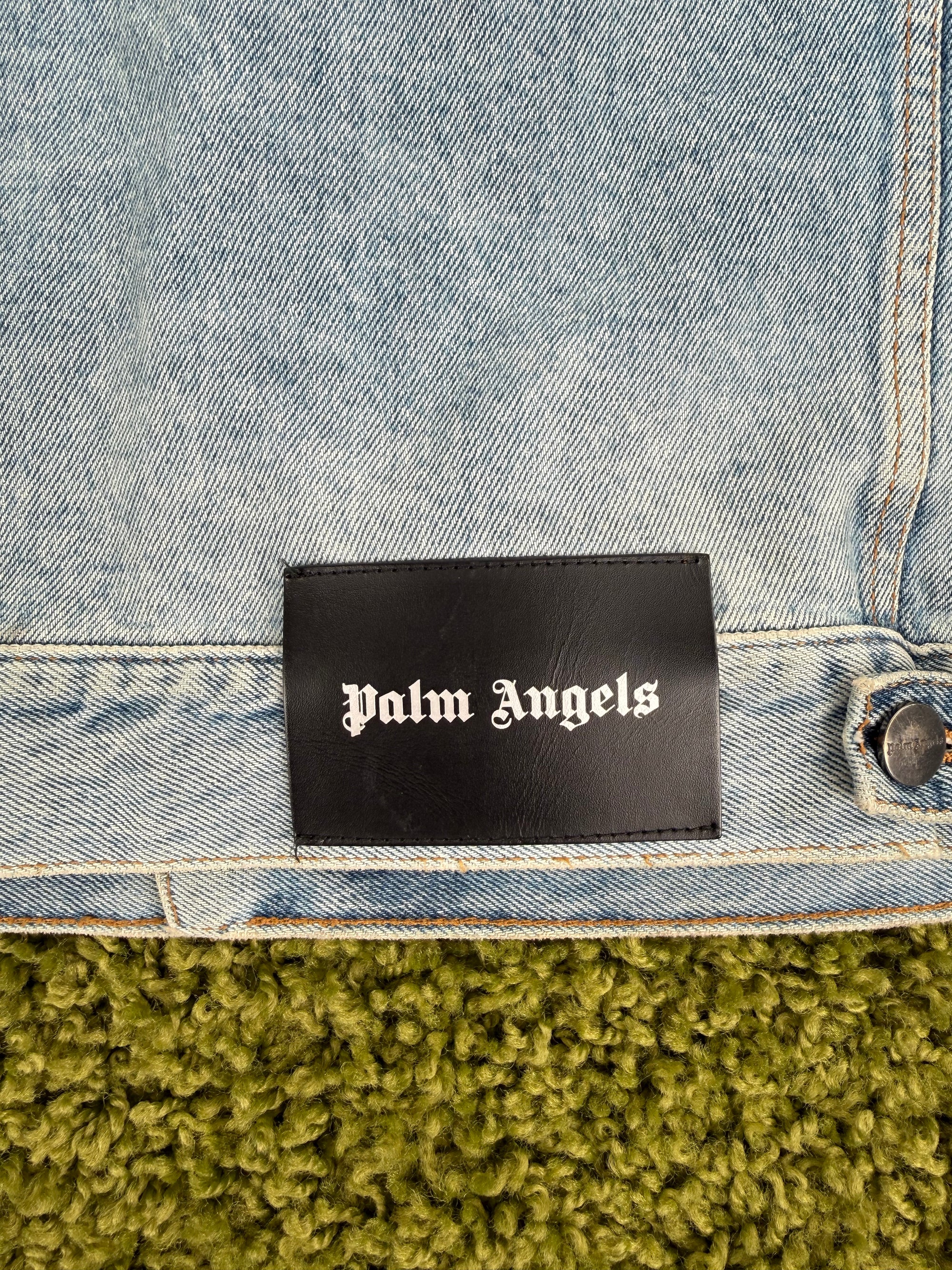 Giacca In Denim Palm Angels M