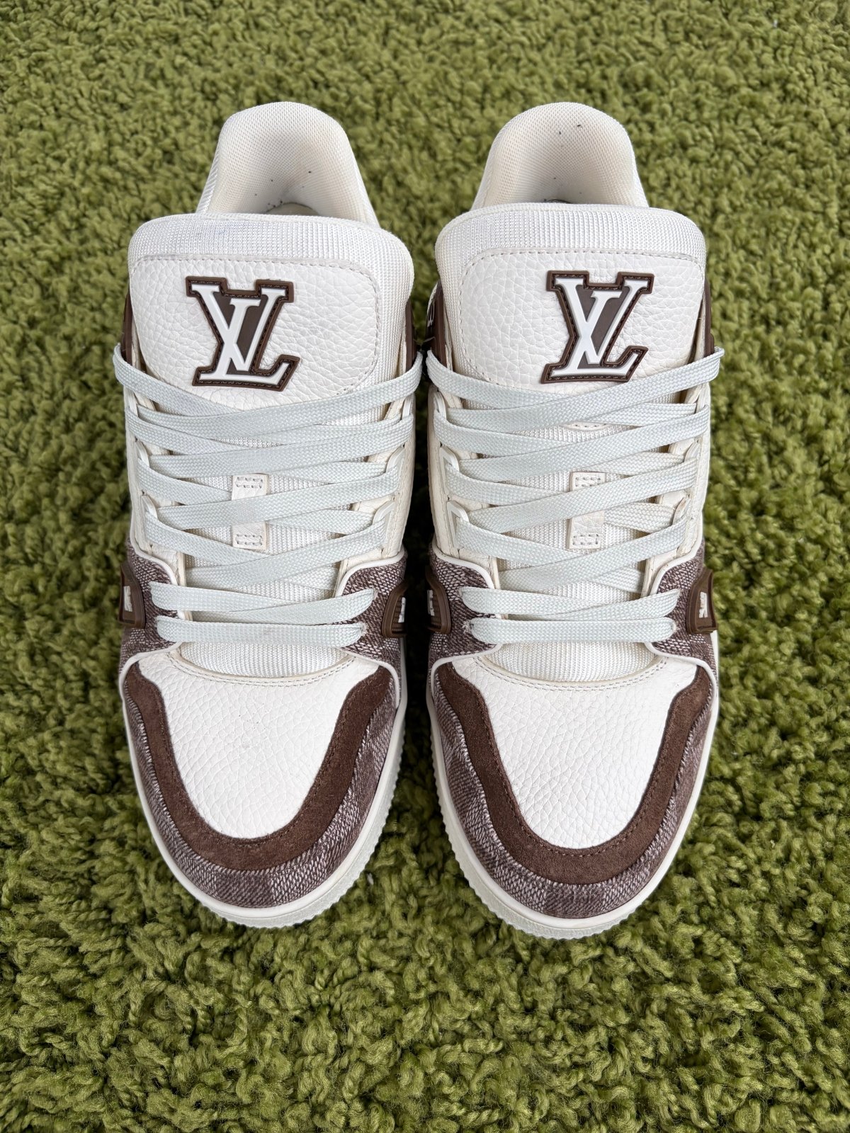 Louis Vuitton Trainer Marrone 6 - Second Hand Di Fiore
