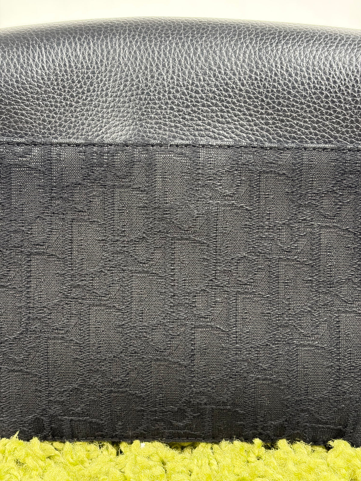 Borsa a tracolla mini saddle Christian Dior Nera