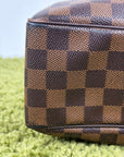 Beauty Case Louis Vuitton in tela Damier Marrone
