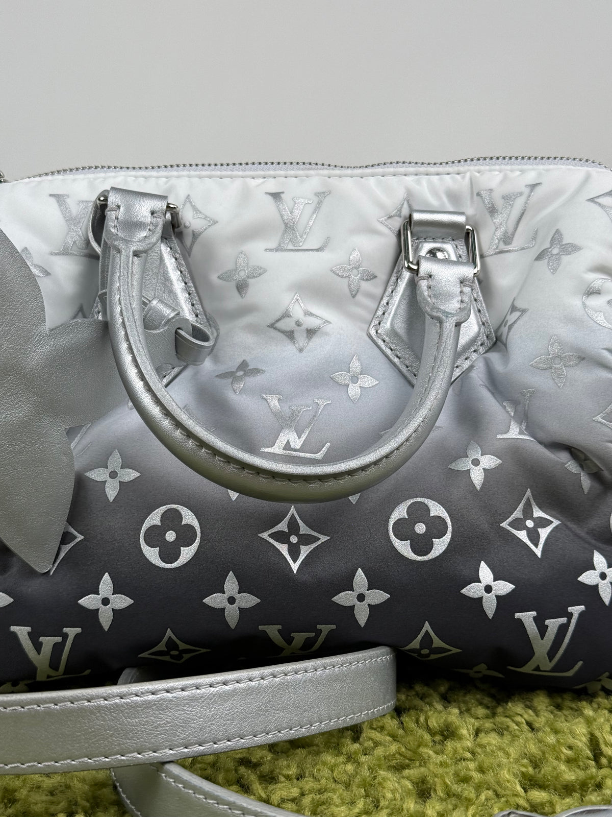 Borsa Louis Vuitton Sky Speedy Bandoulière 25 Grigio Multicolor