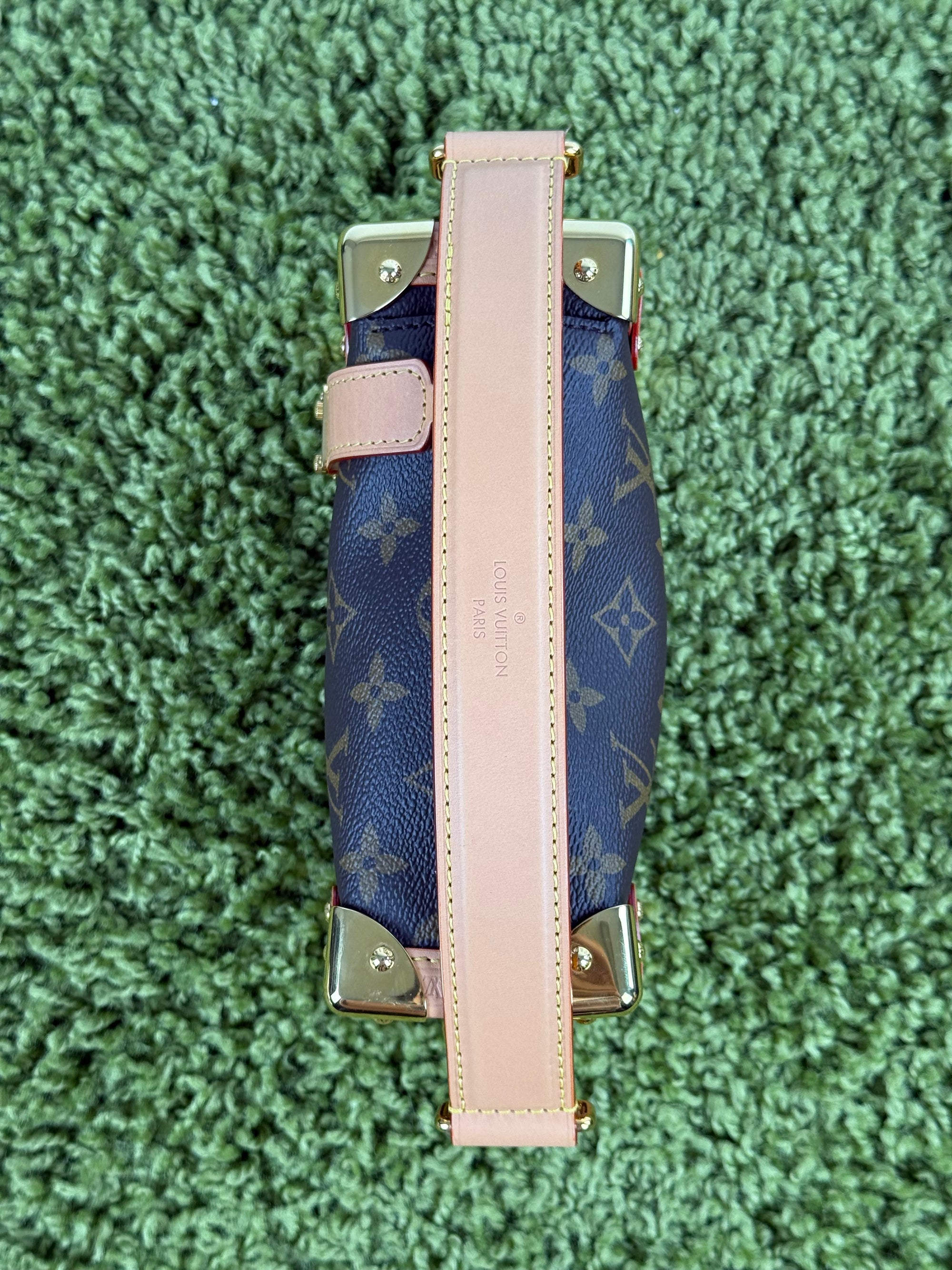 Borsa Side Trunk Louis Vuitton Marrone