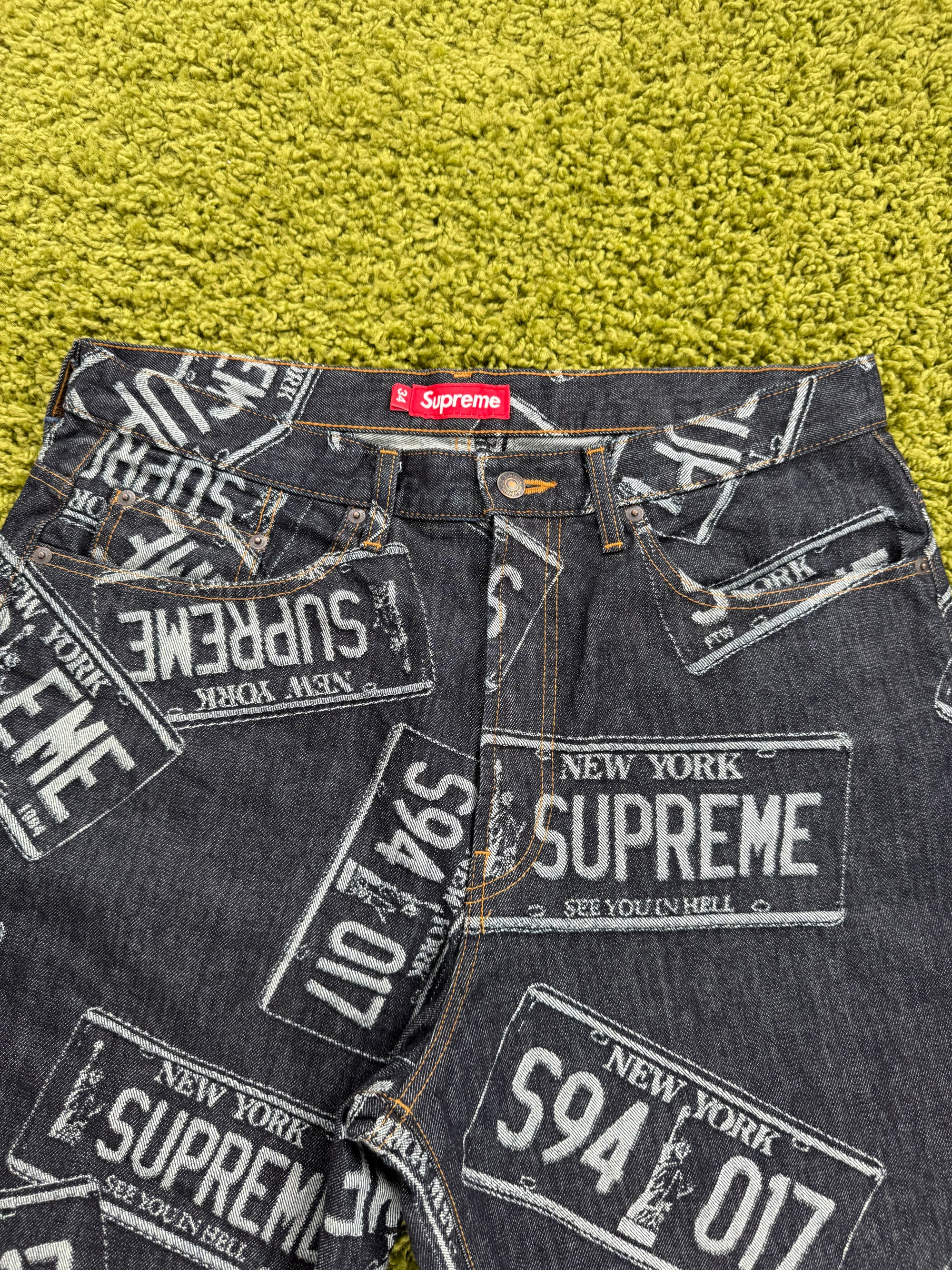 Jeans Baggy Rigid Indigo Supreme In denim 34
