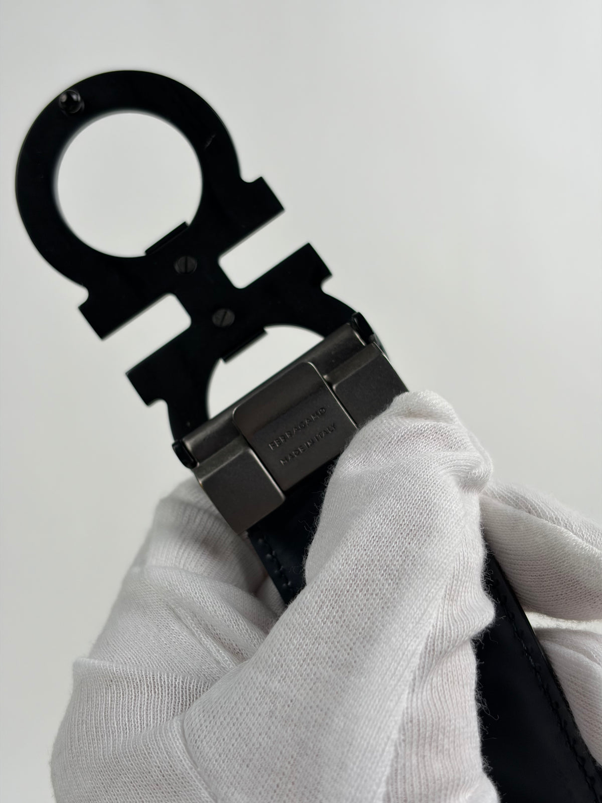Cintura Ferragamo 123cm Nera