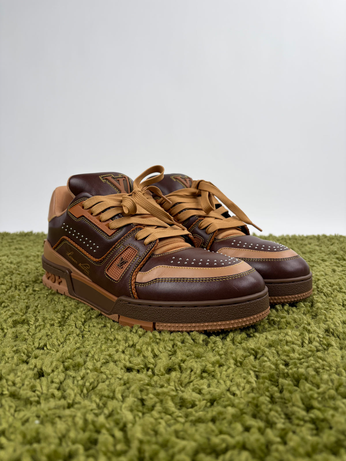 Louis Vuitton Trainer Marrone 7.5 - Second Hand Di Fiore