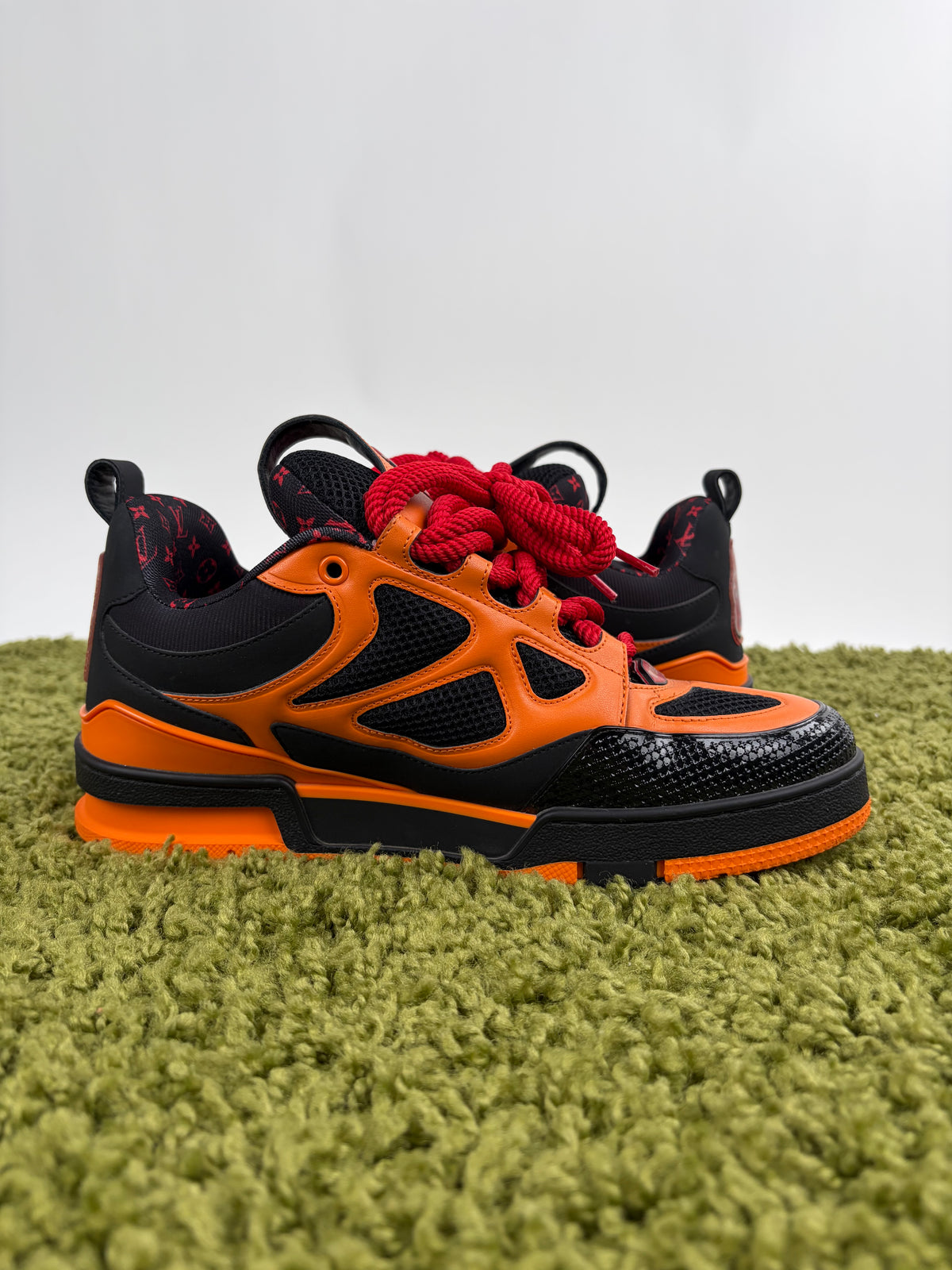 Louis Vuitton Skate Arancione 8.5