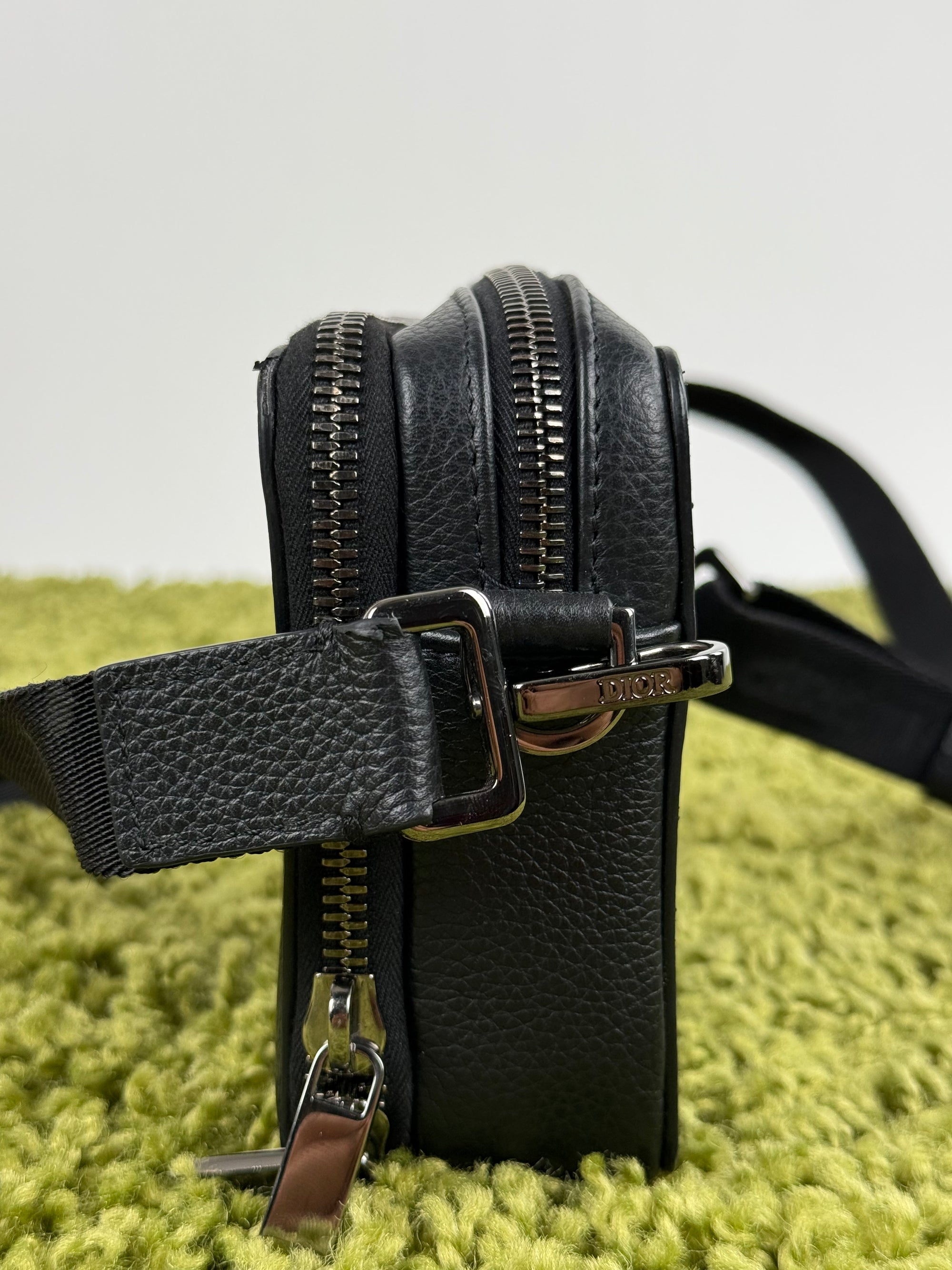 Pochette a tracolla CD icon Christian Dior Nero
