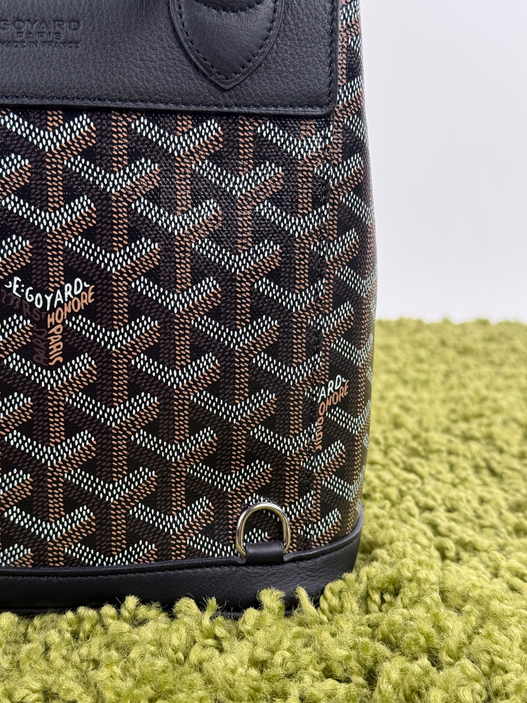 Zaino Goyard Alpin Mini in tela Goyardine Goyard Nero