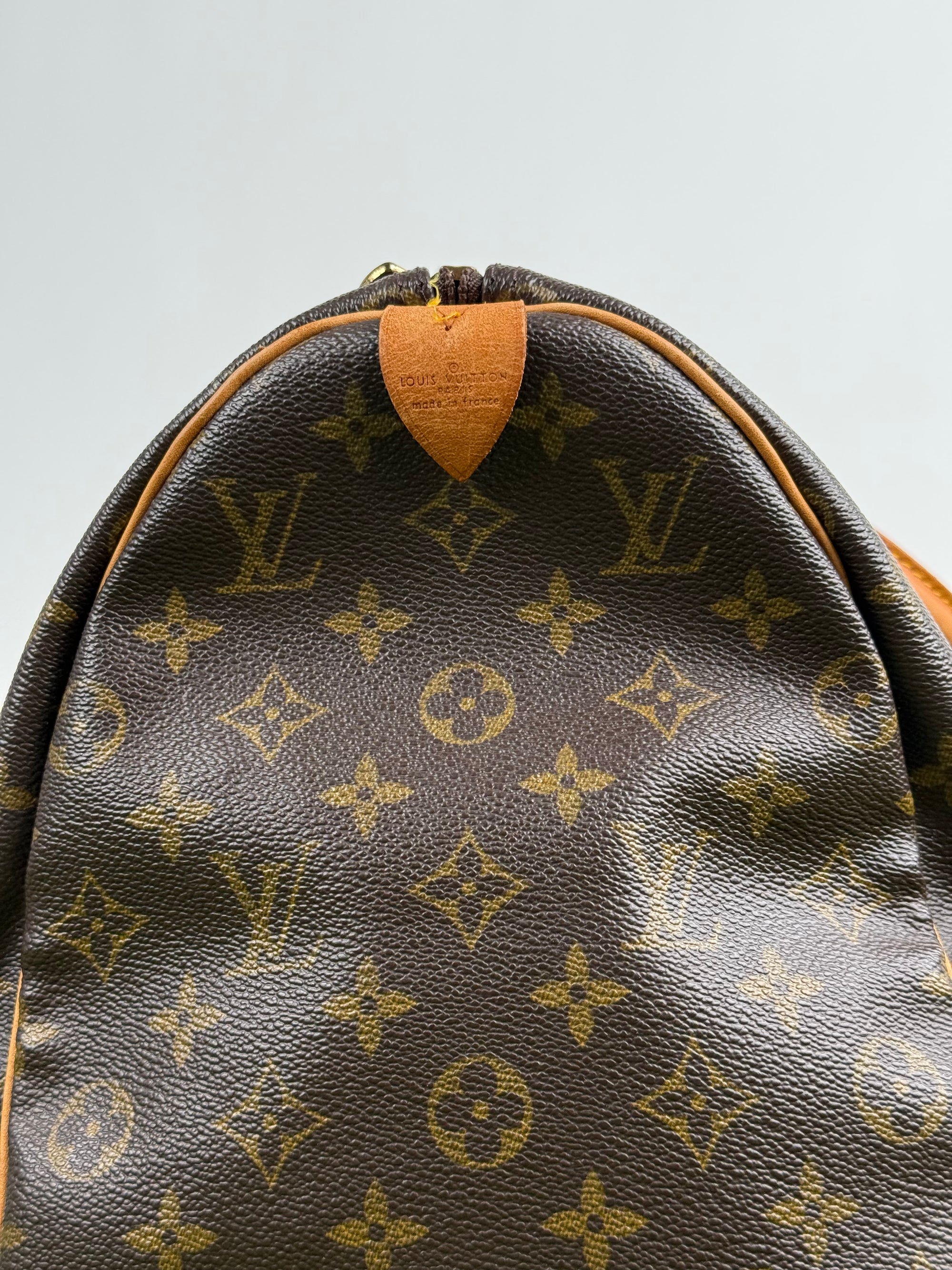 Borsone Keepall Louis Vuitton Marrone Vintage 1998 45