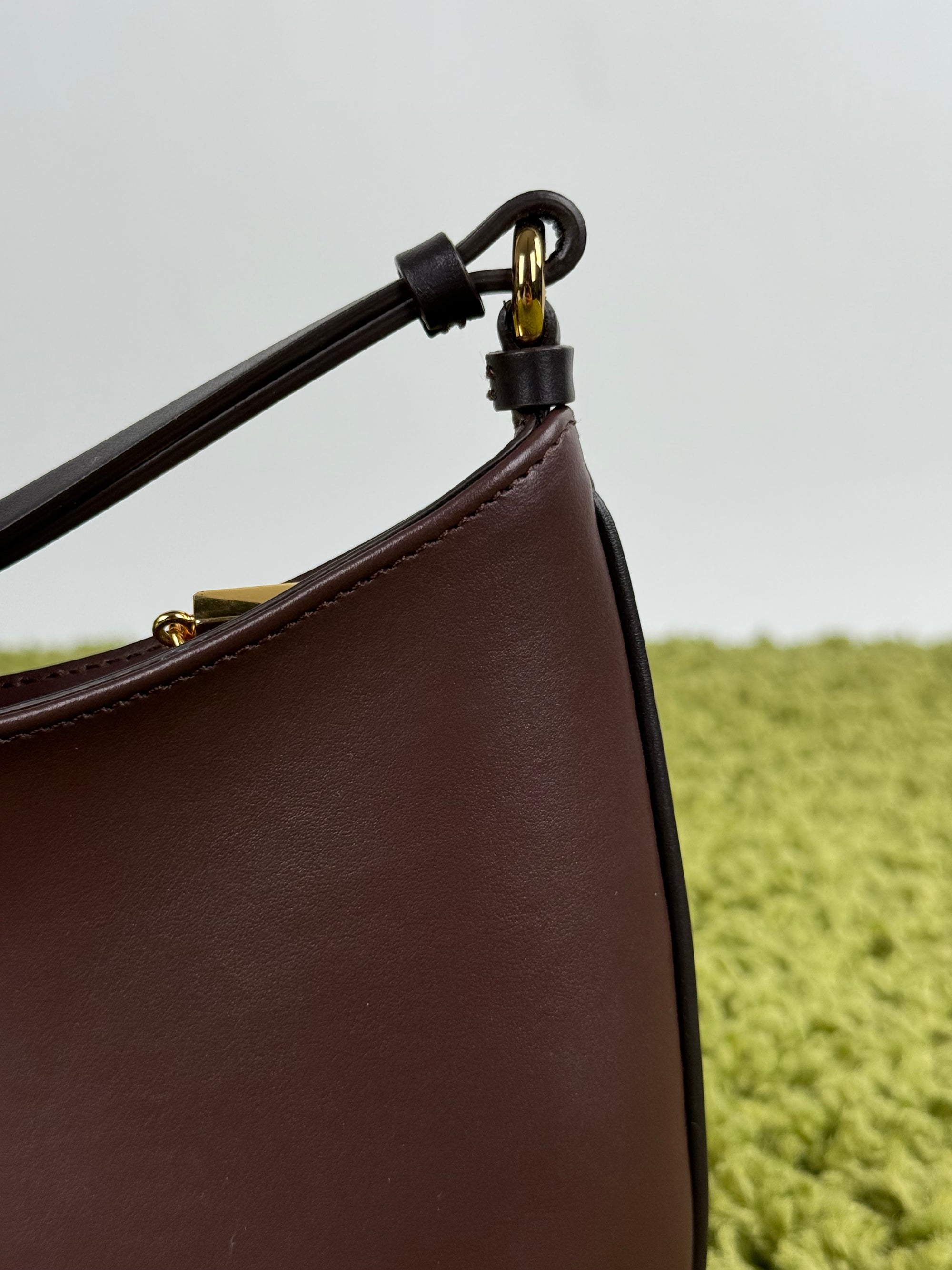 Borsa La Bisou Perle Jacquemus Marrone