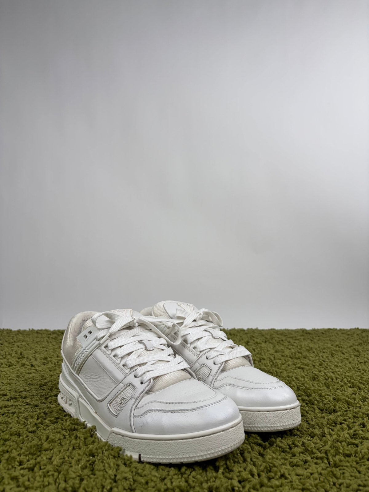 Louis vuitton trainer Size 8=42 calza 43 bianca - Second Hand Di Fiore