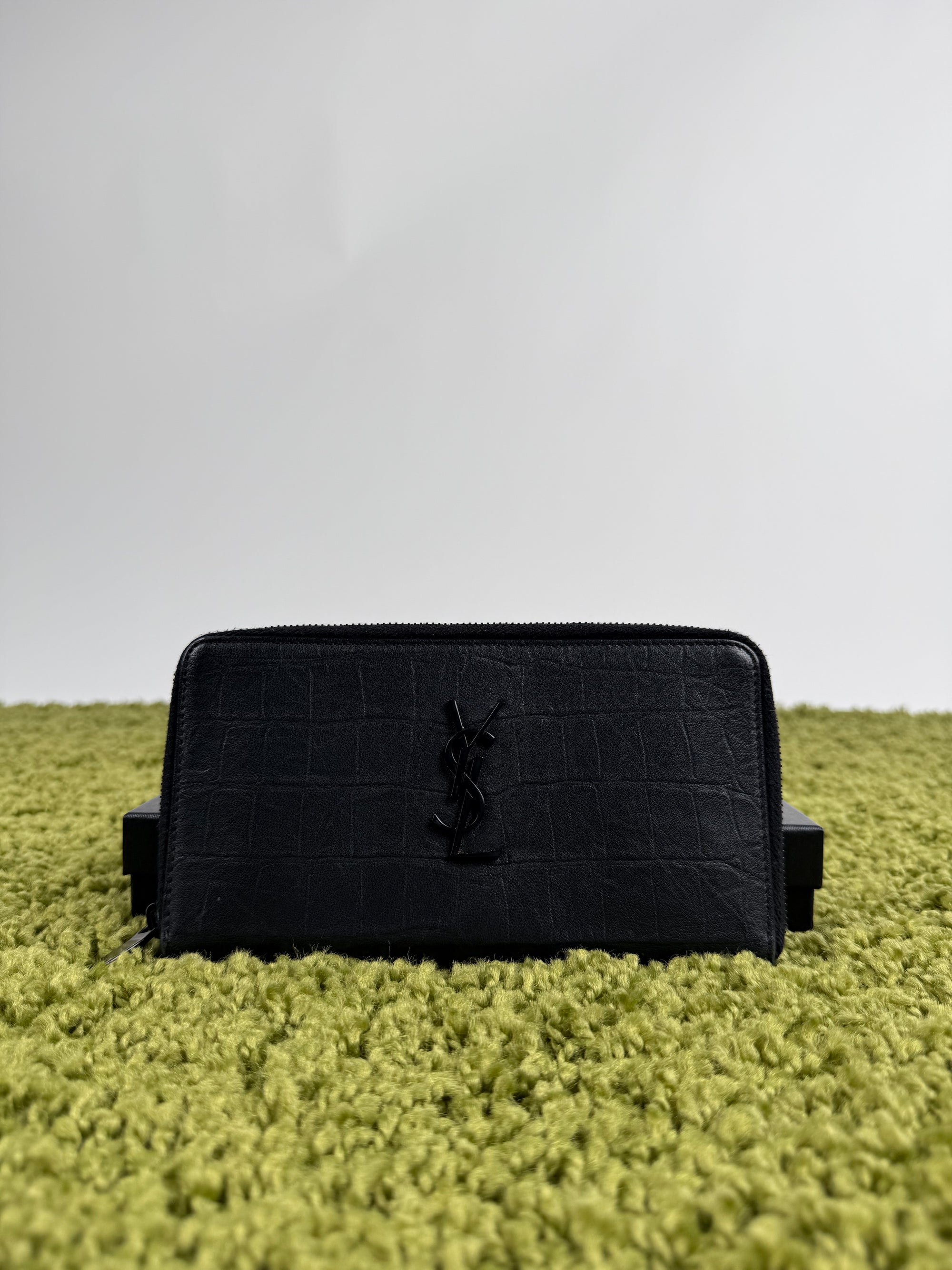 Portafoglio in pelle Yves Saint Laurent