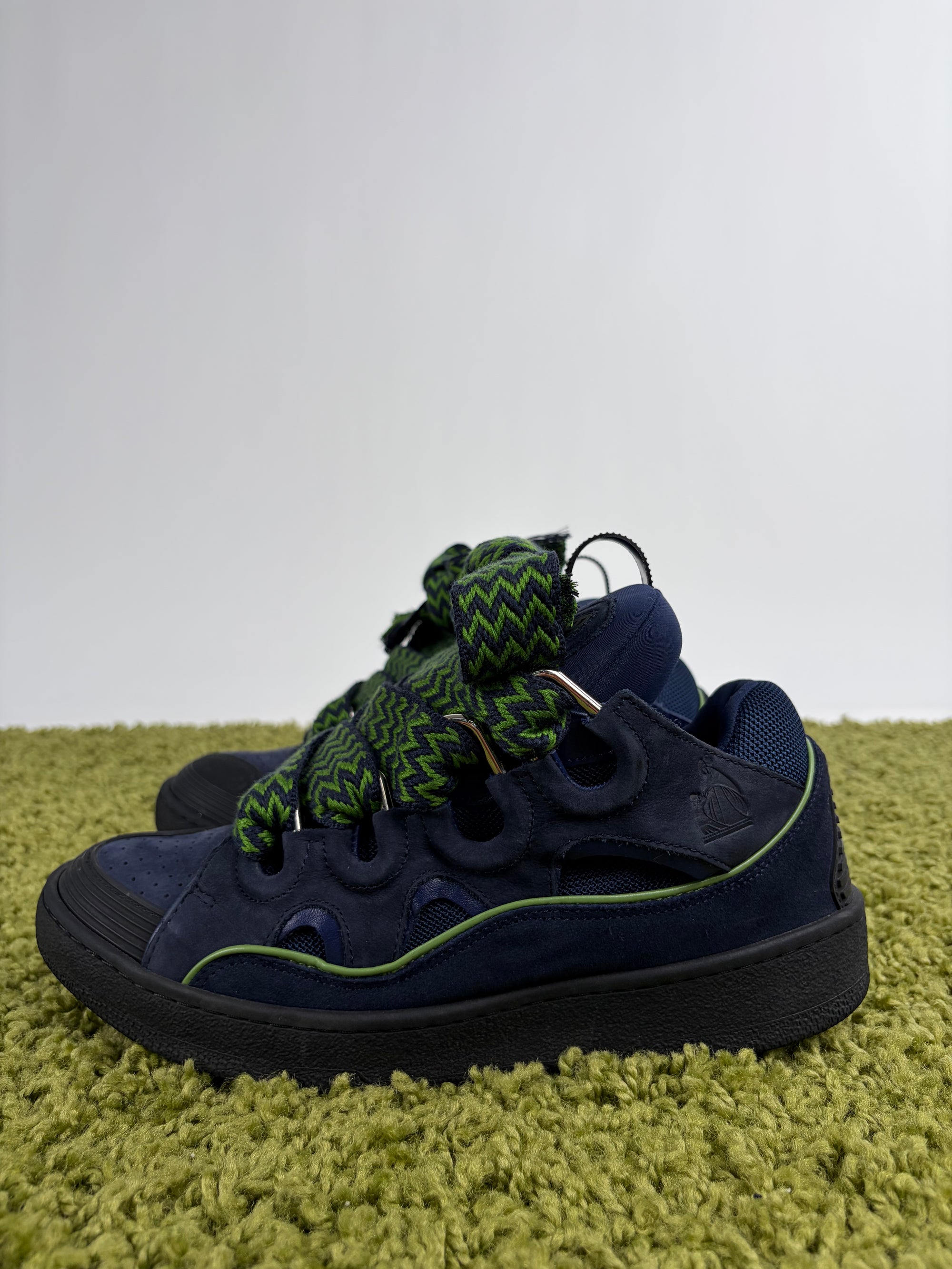 Lanvin Size 41 blu e verdi