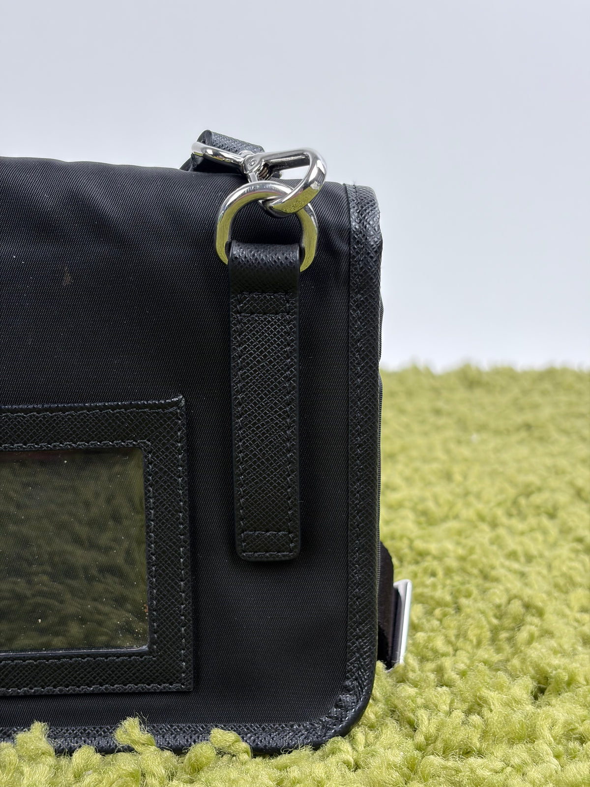 Borsa a tracolla  Prada in Nylon Nero