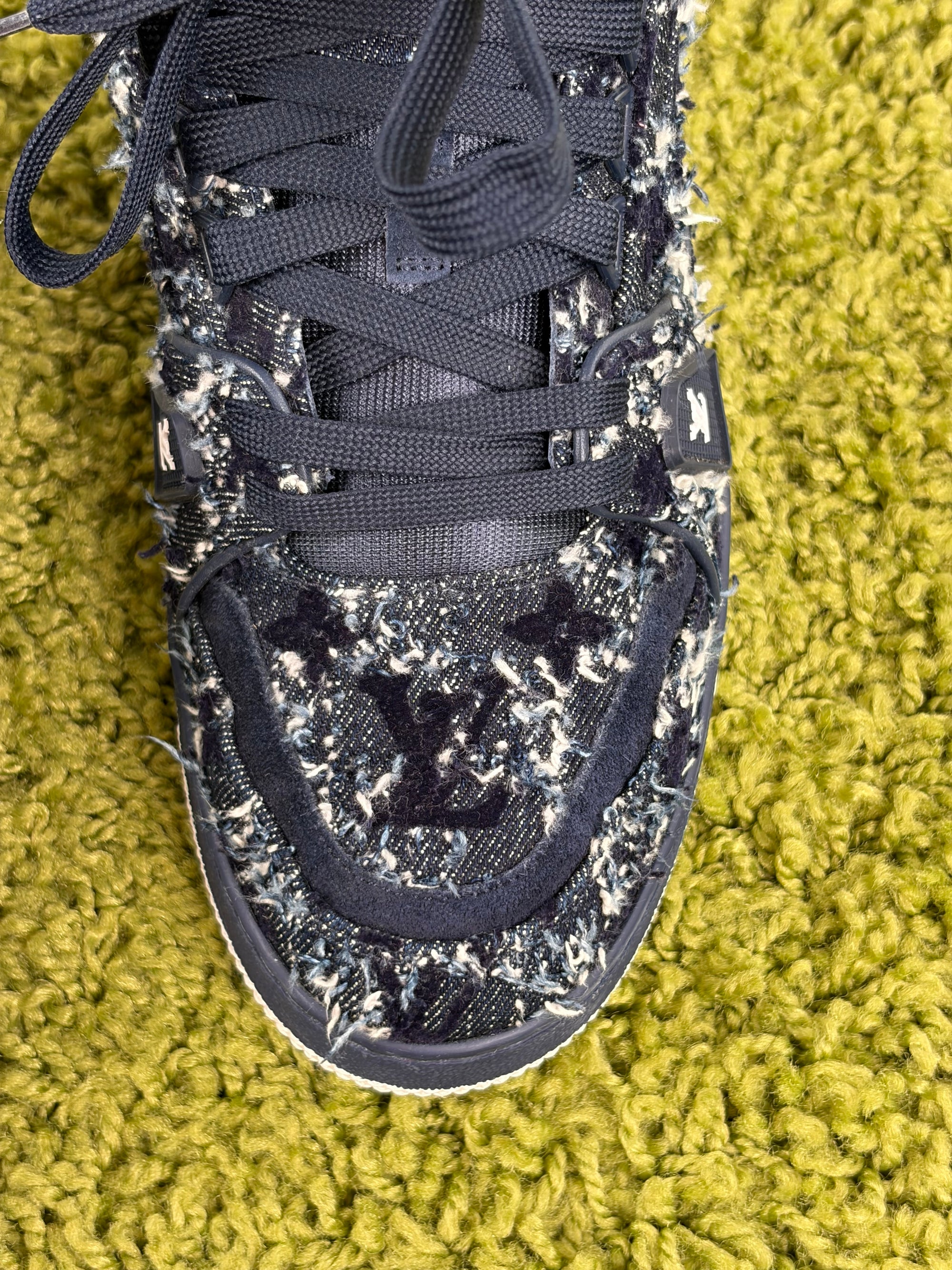 Louis vuitton trainer Size 7=41 calza 42 in denim
