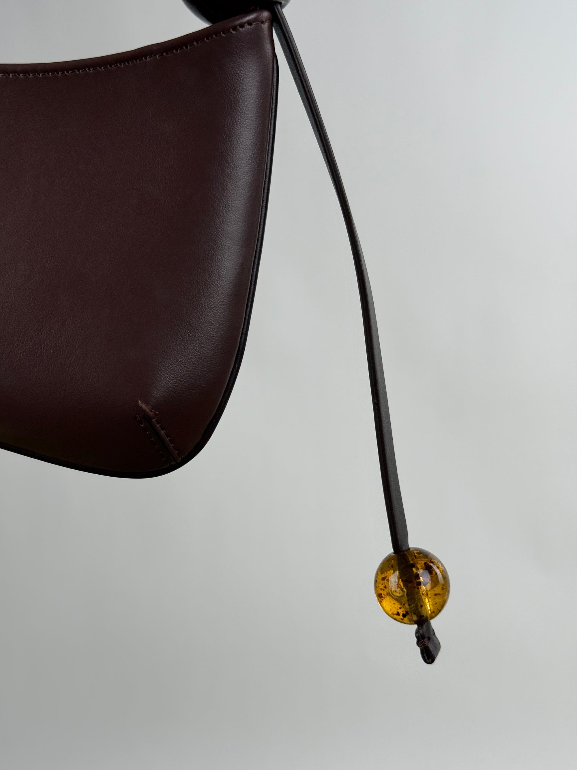 Borsa La Bisou Perle Jacquemus Marrone