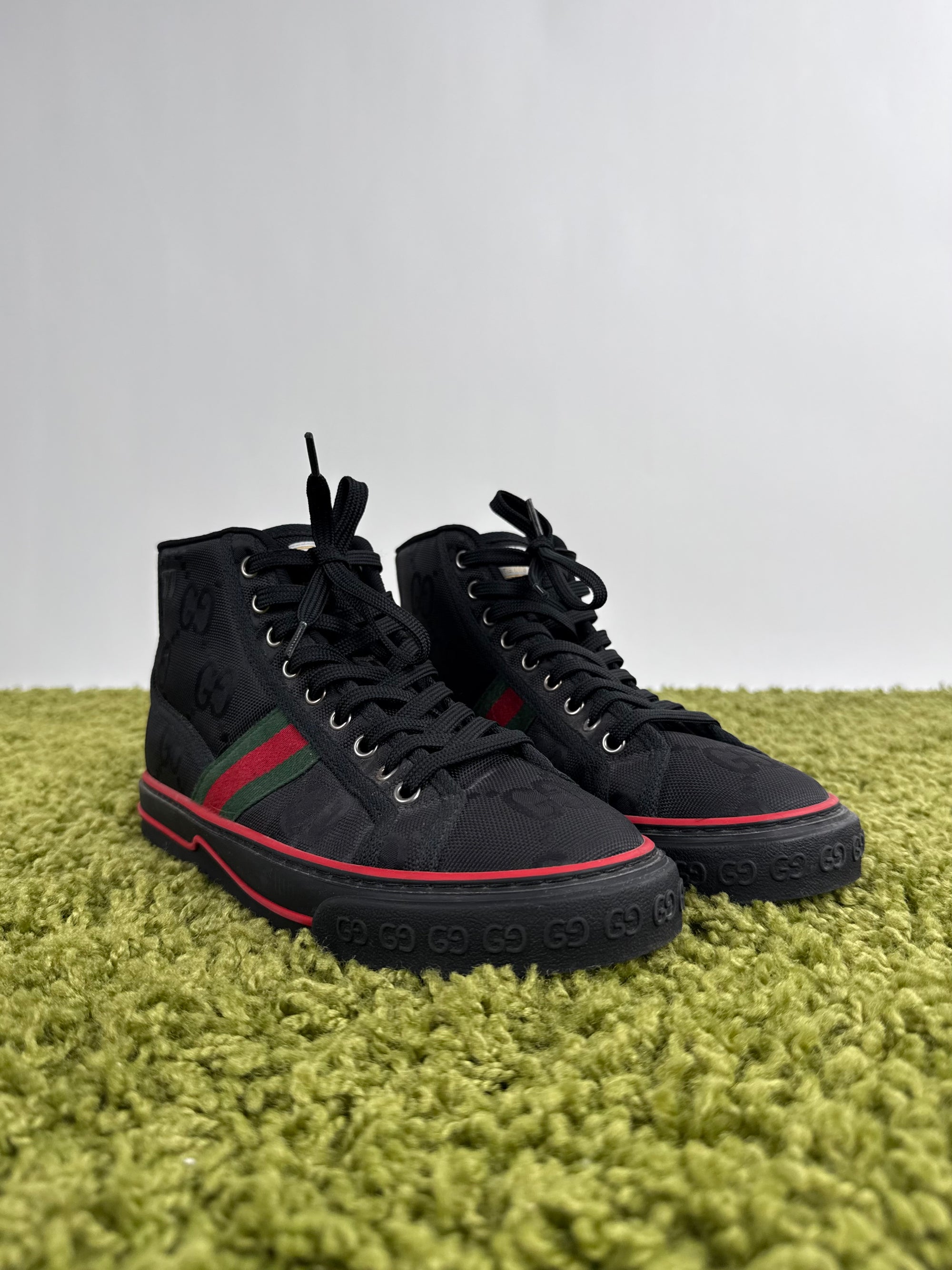 Gucci Tennis High Nera 6+