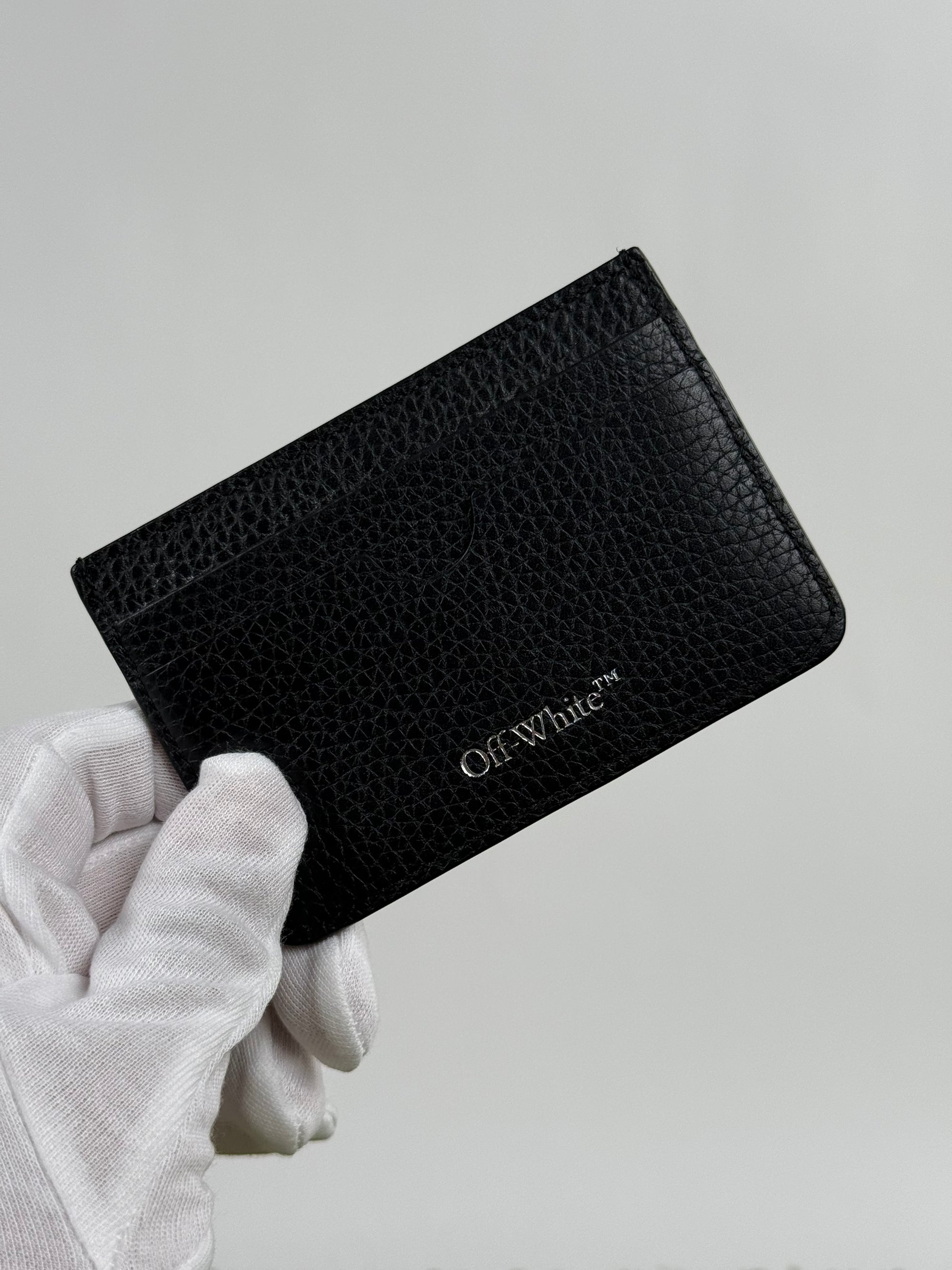 Portacarte Off White Nero
