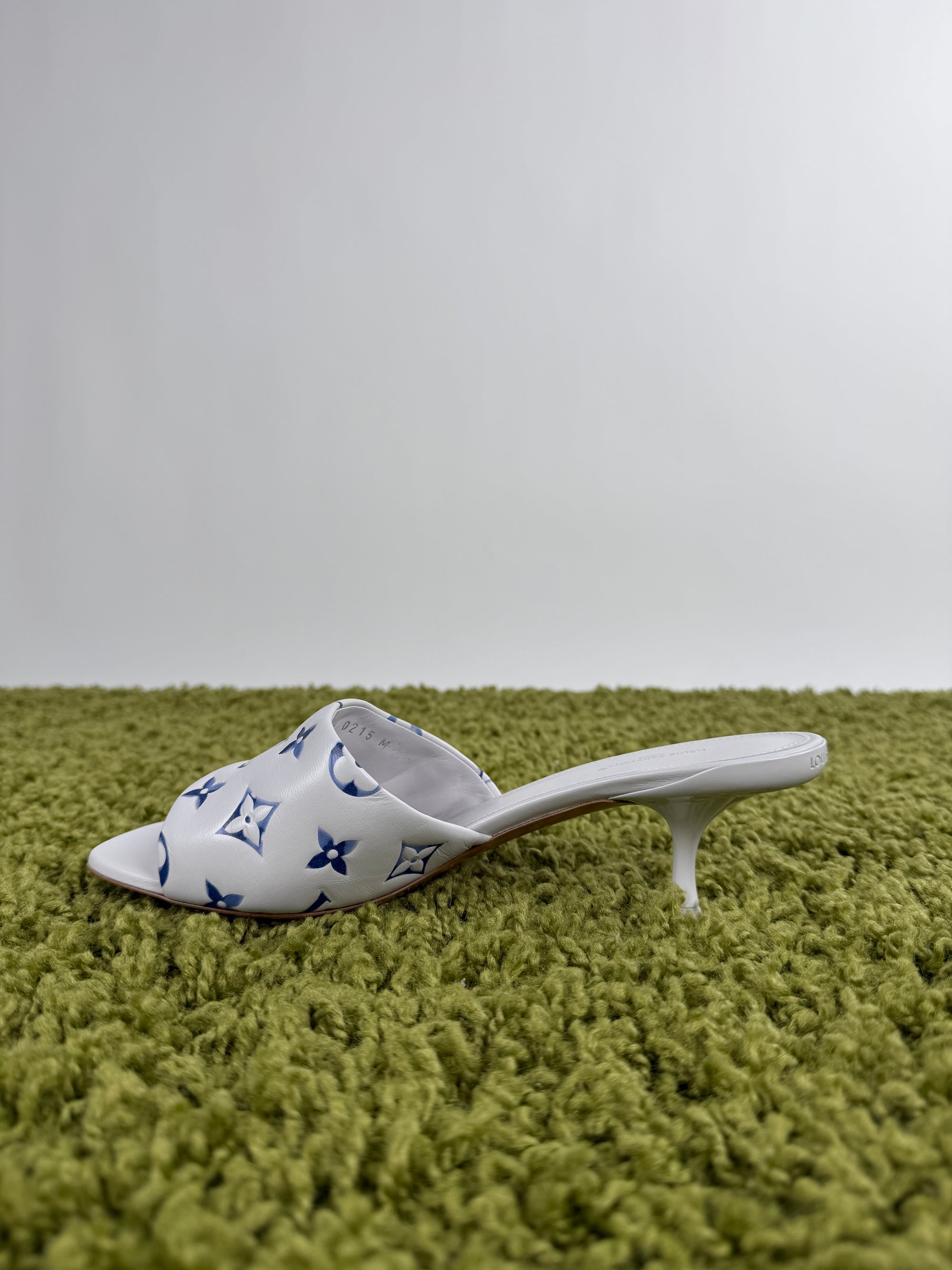 Mule 6am Louis Vuitton Bianco Azzurro 39