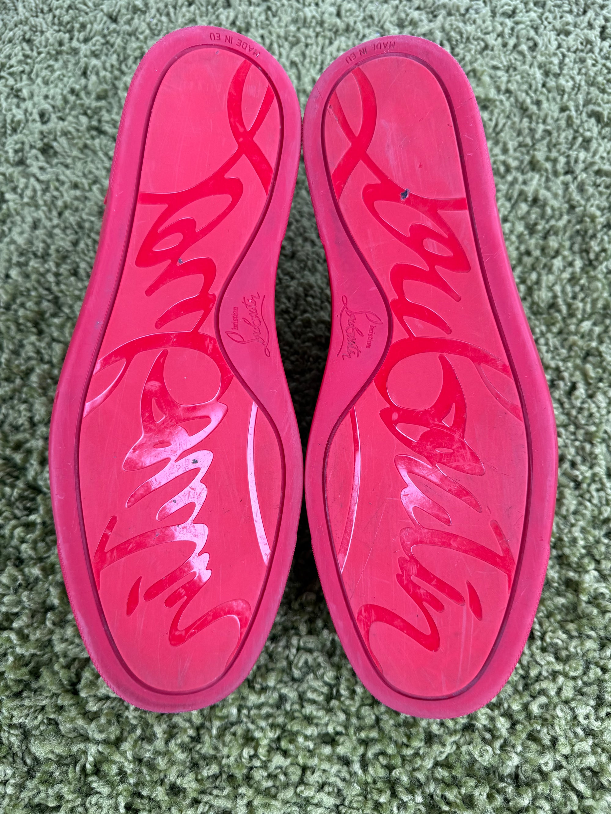 Christian Louboutin Spikes Rosse 43.5