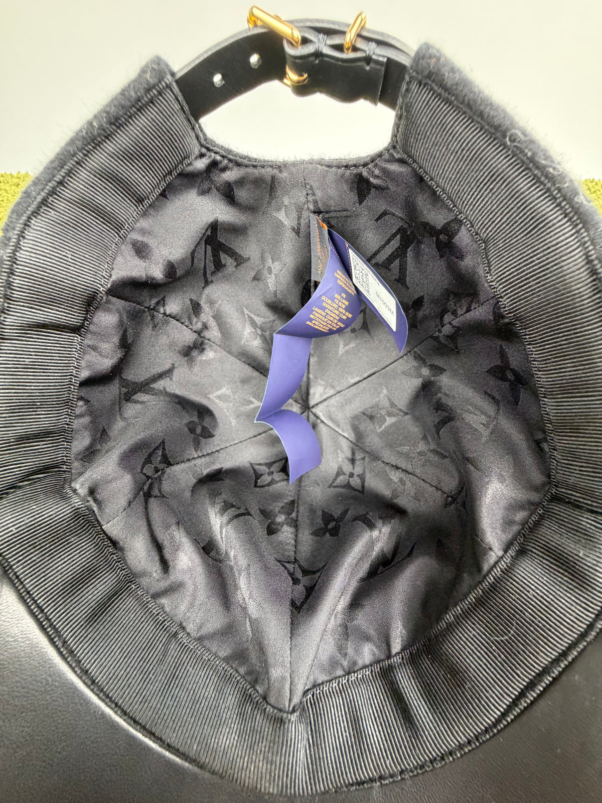 Cappello Endless Louis Vuitton in lana Nero M Regolabile
