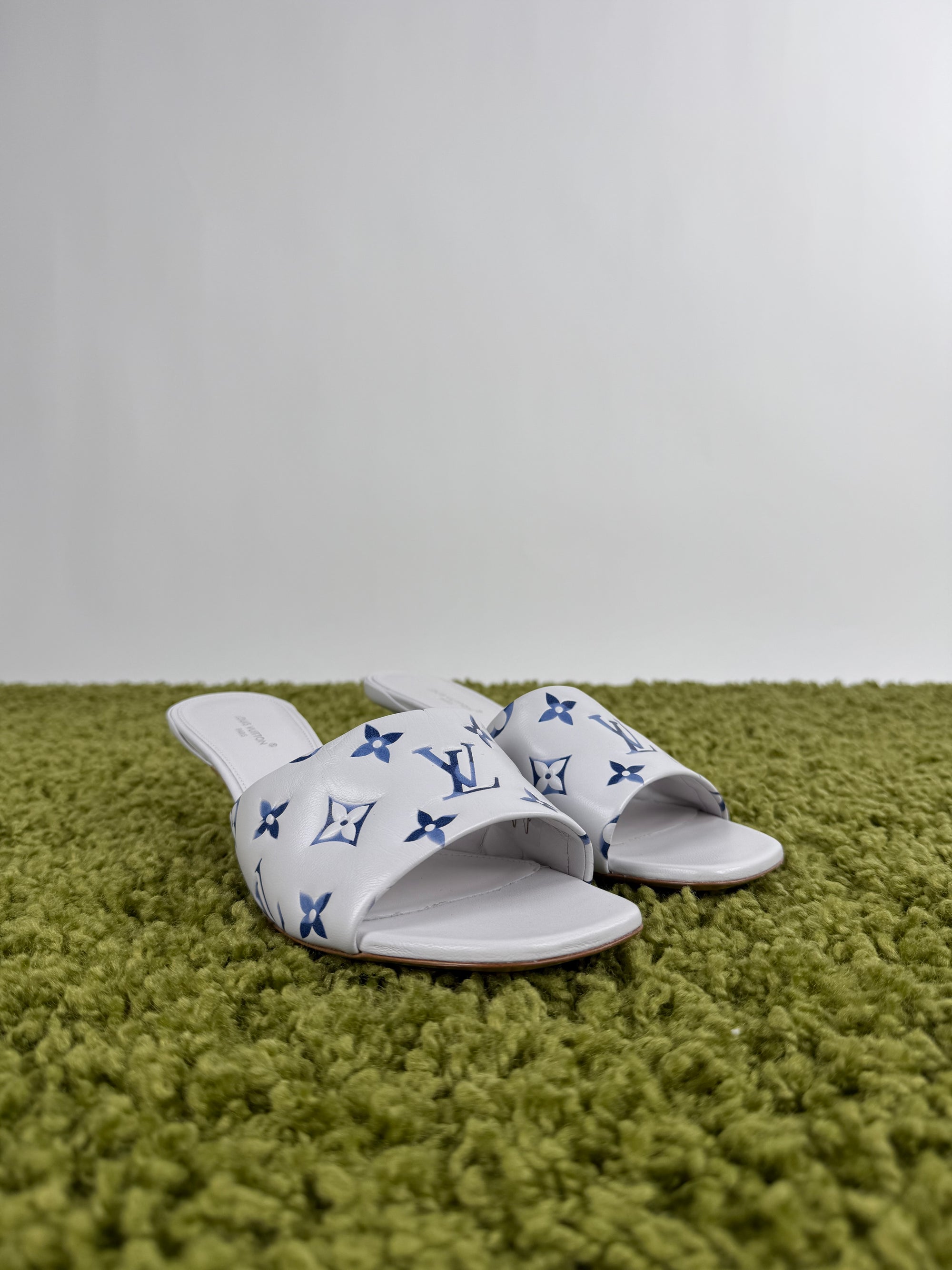 Mule 6am Louis Vuitton Bianco Azzurro 39