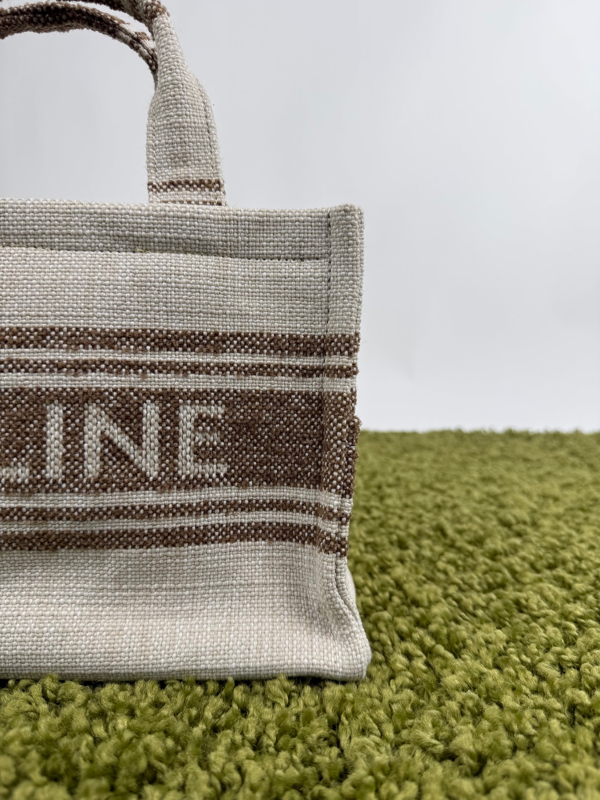 Tote Bag Celine in tela con tracolla rimovibile