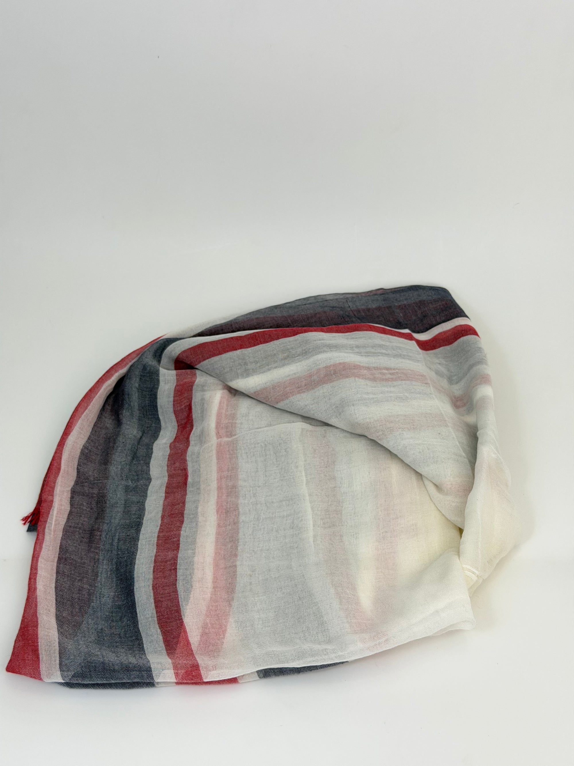 Foulard Gucci beige rosso e blu