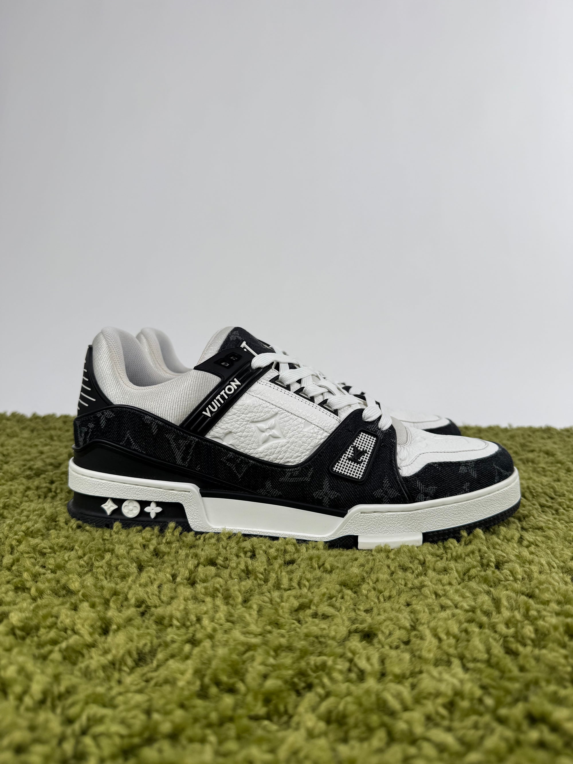 Louis Vuitton Trainer Denim Nera 9