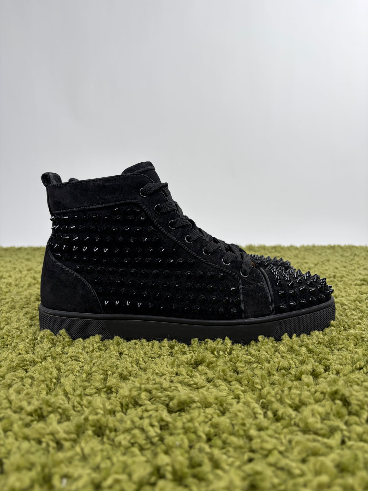 Christian Louboutin Spikes High Nero 41