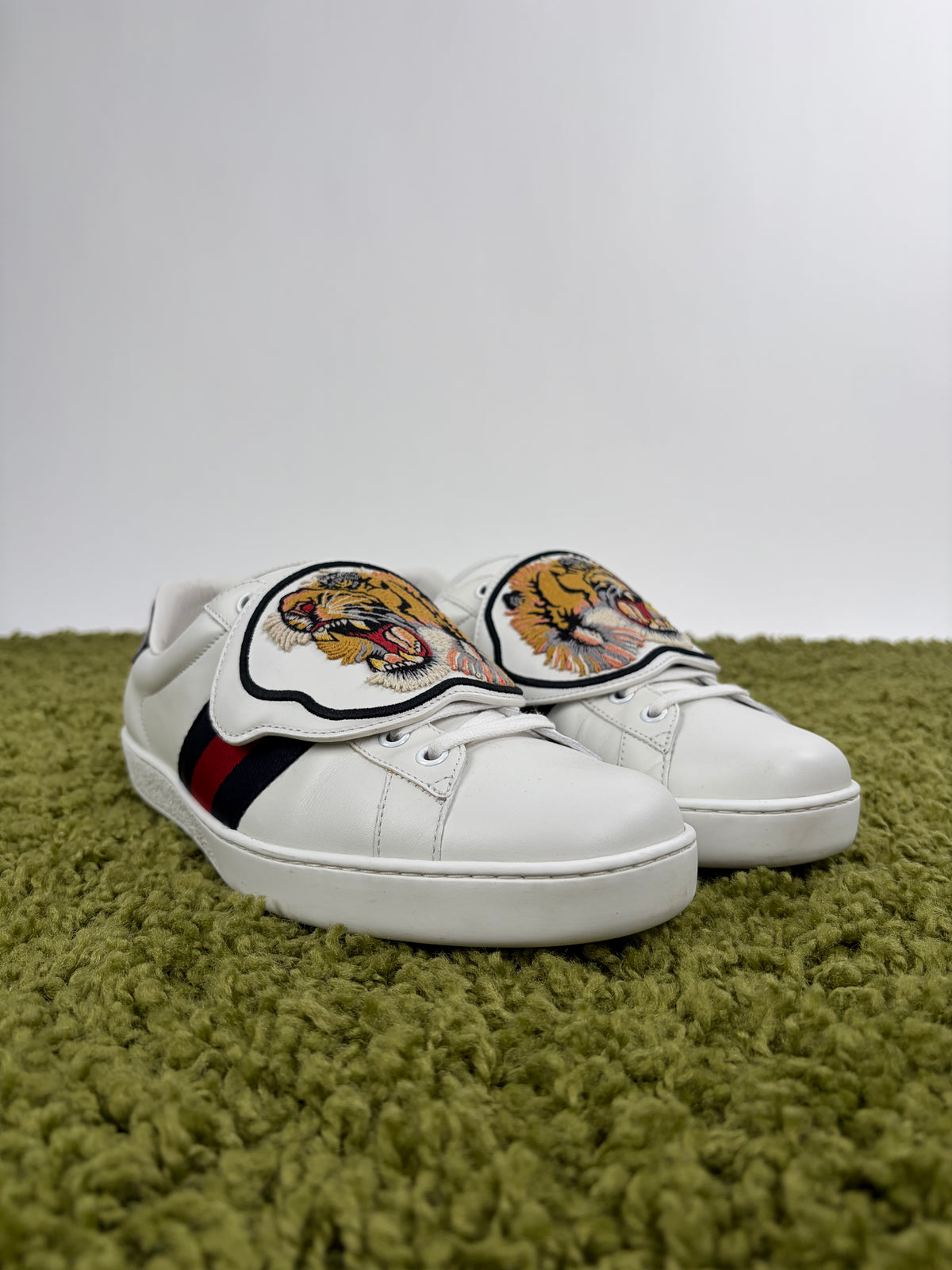 Gucci ace Tigre Bianco Multicolor 8