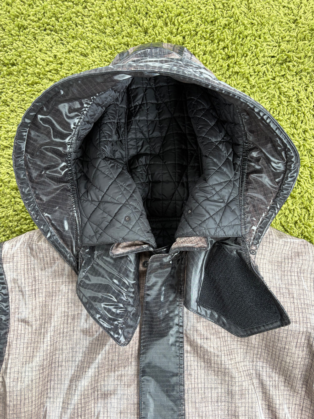 Parka Stone Island Uneven Ripstop Prismatico Beige