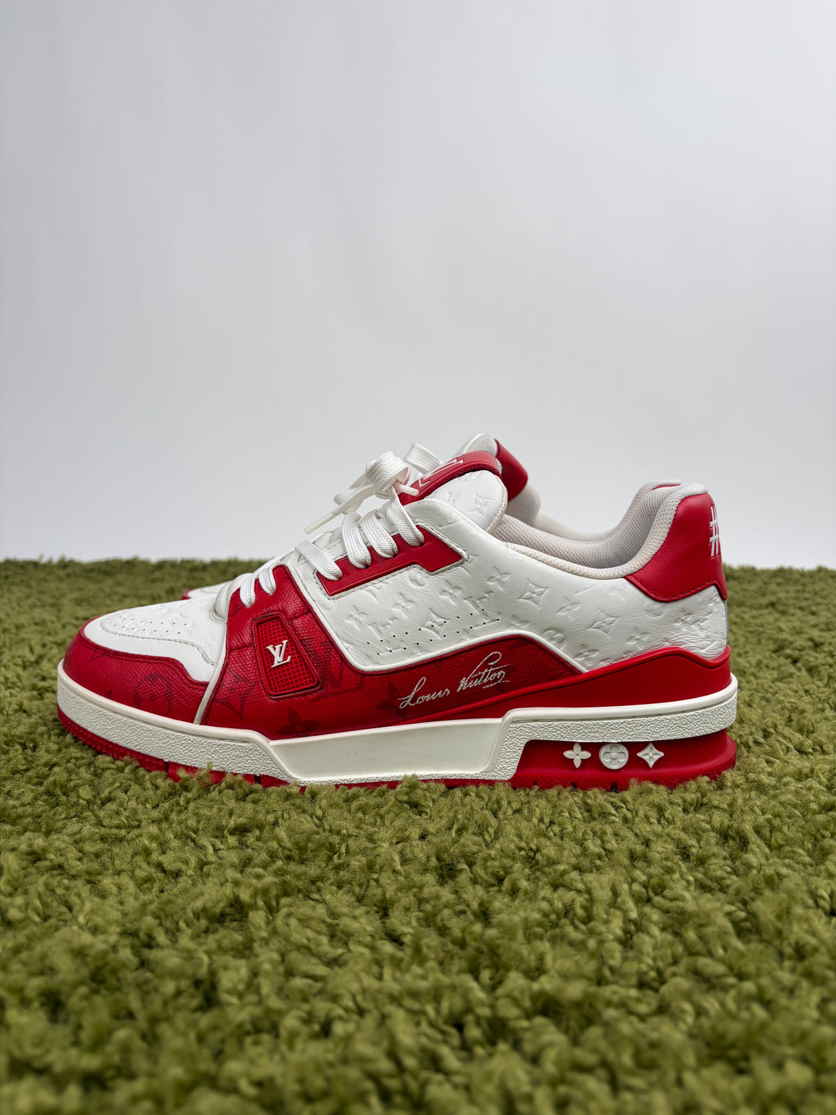 Louis Vuitton Trainer Rosso 9