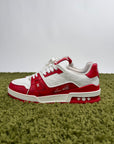 Louis Vuitton Trainer Rosso 9