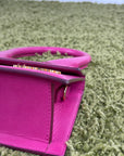 Jacquemus Il chiquito medio fucsia