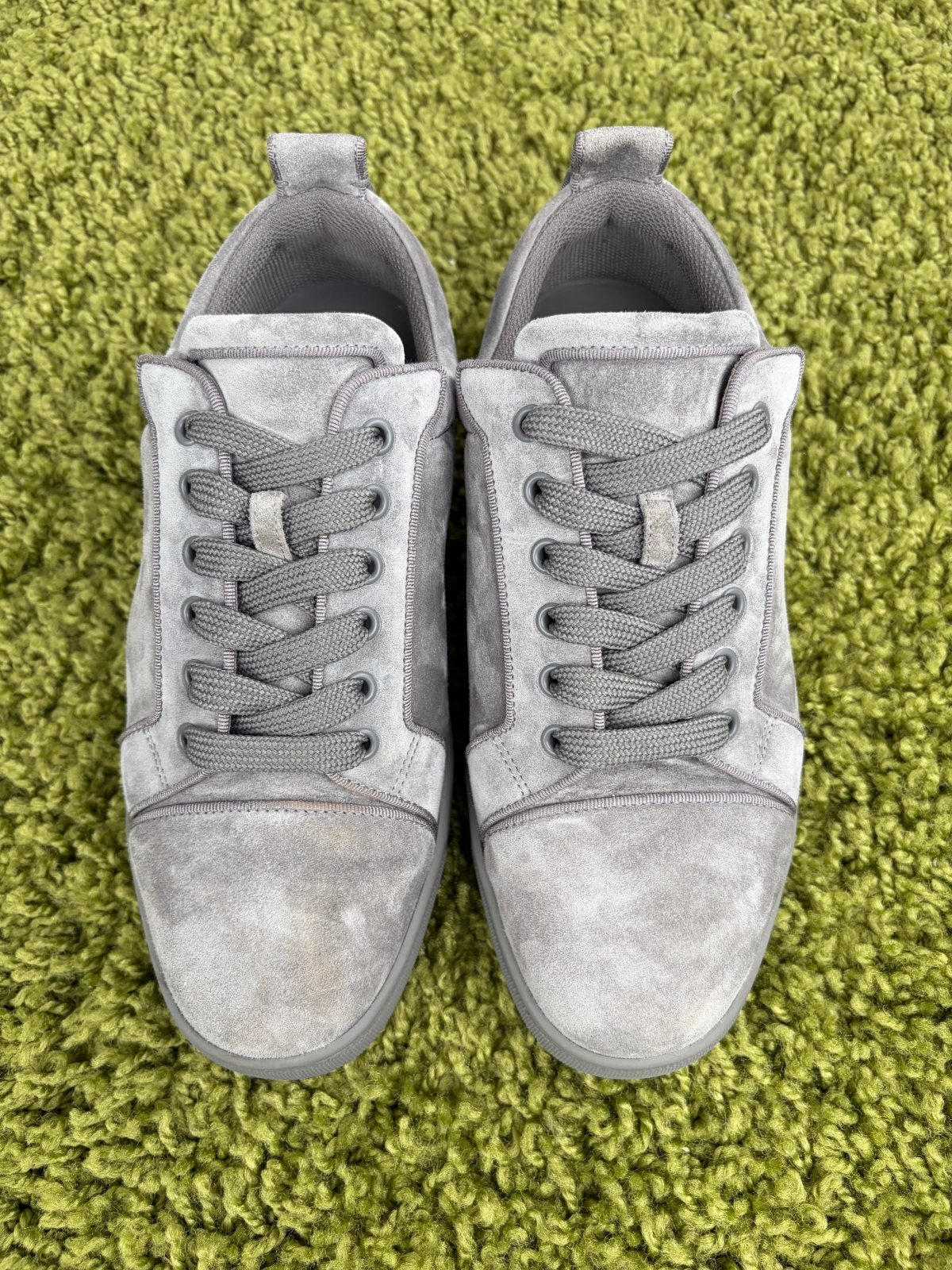 Christian Louboutin low Grigio 40 - Second Hand Di Fiore