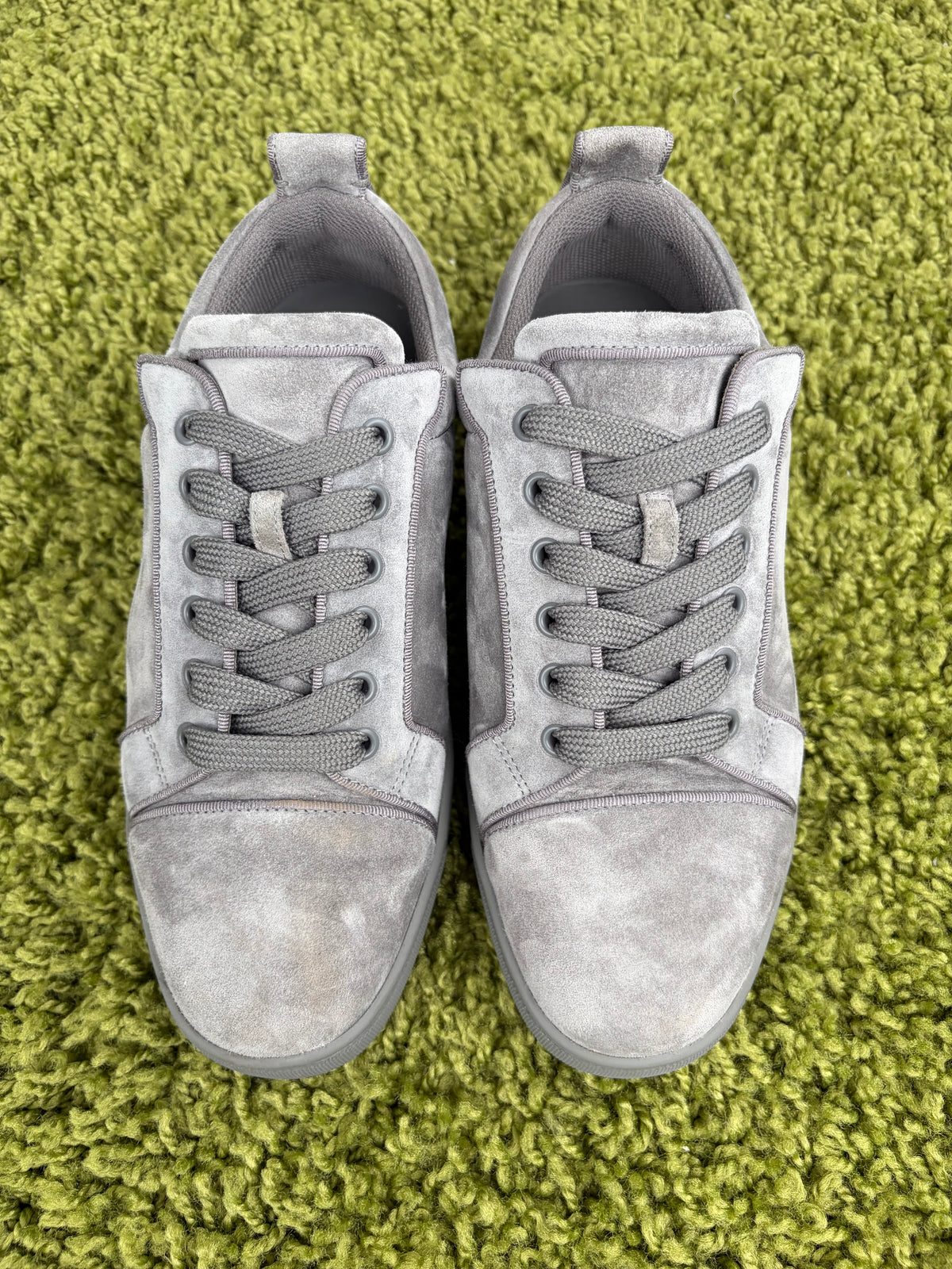 Christian Louboutin low Grigio 40