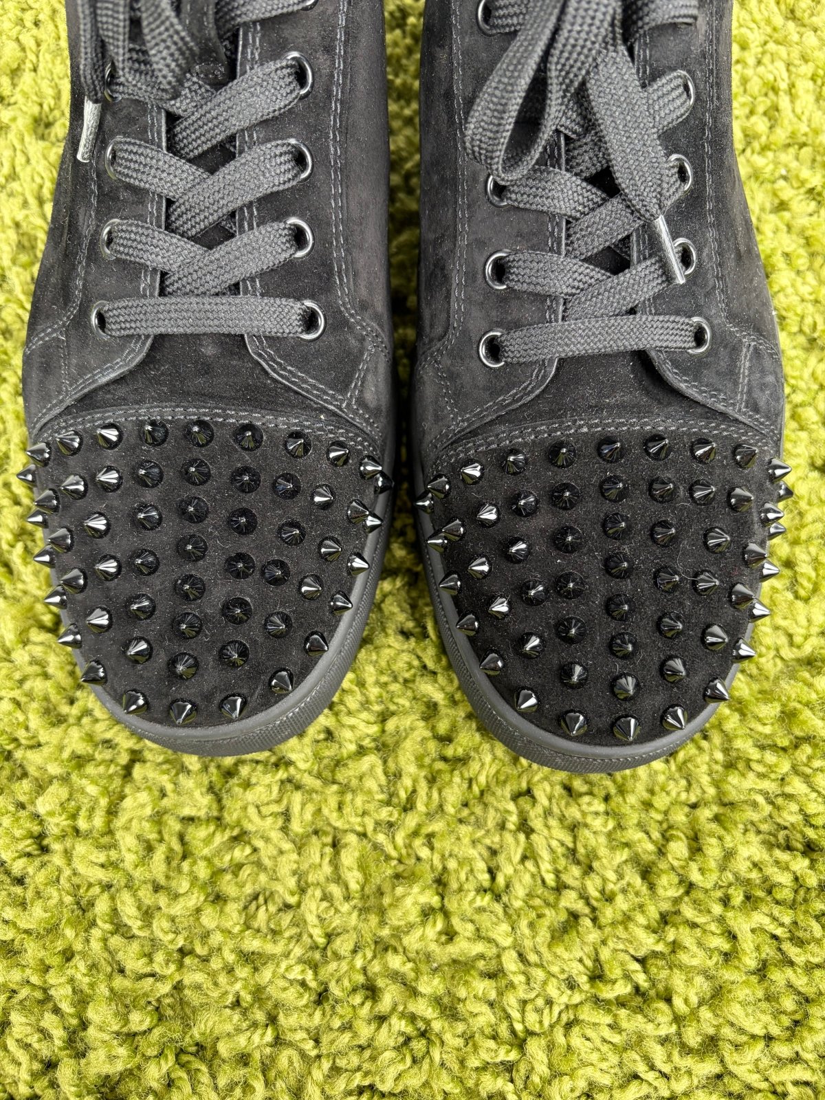 Christian Louboutin Spikes Low Nera 44.5 - Second Hand Di Fiore