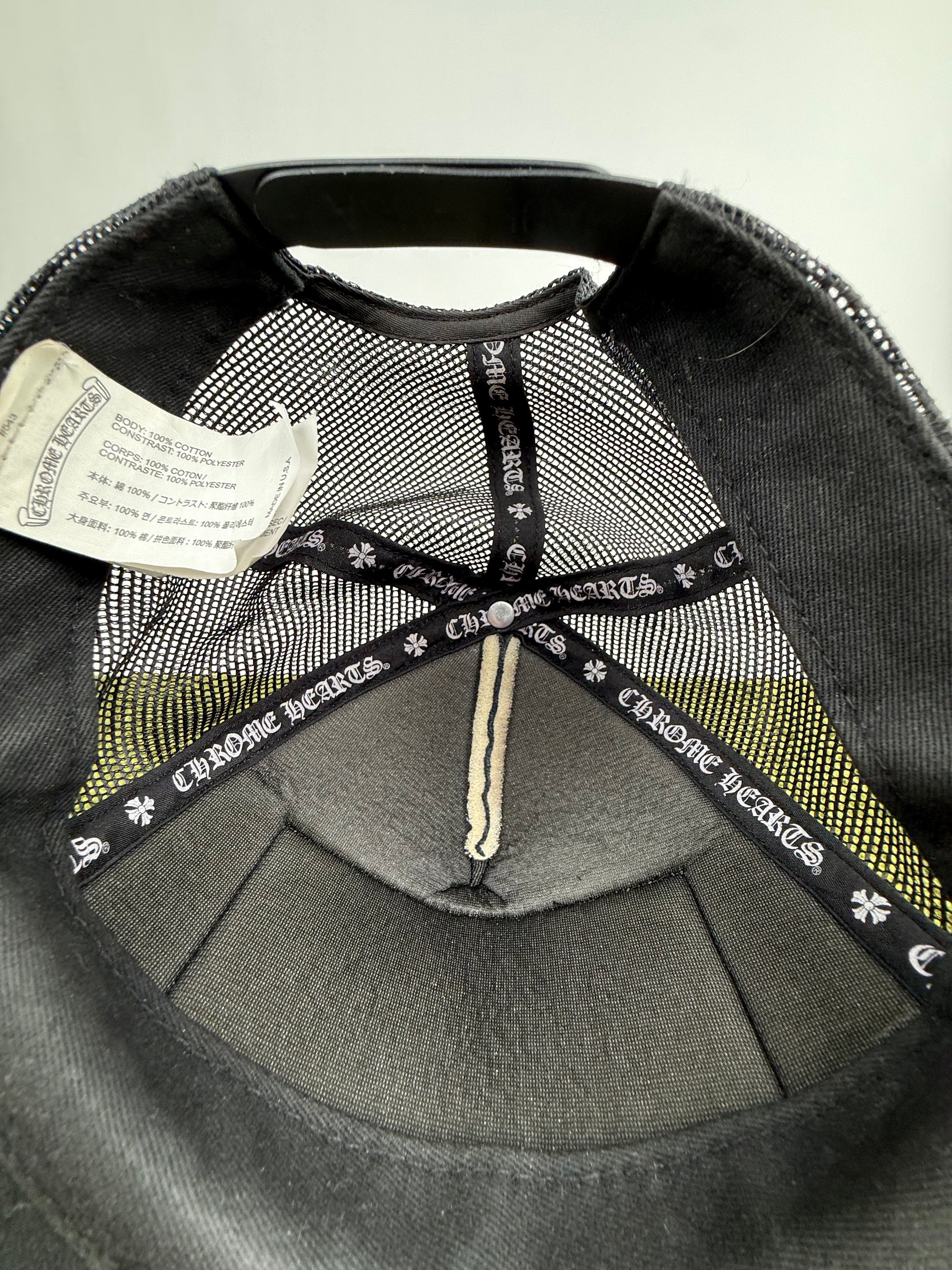 Cappello Trucker Chrome Hearts ONE SIZE Regolabile