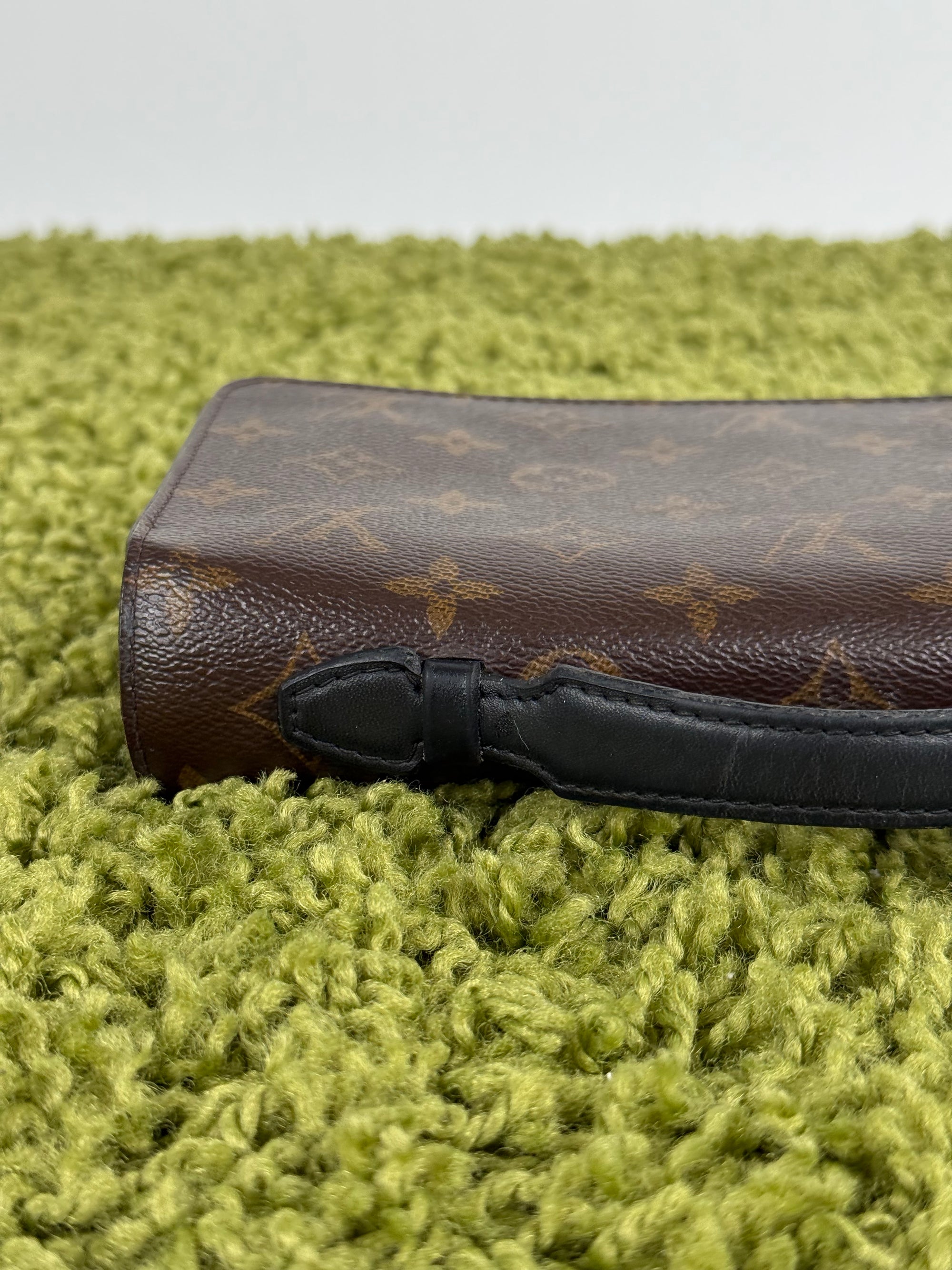 Portafoglio Monogram Macassar Zippy XL Louis Vuitton Monogram Marrone