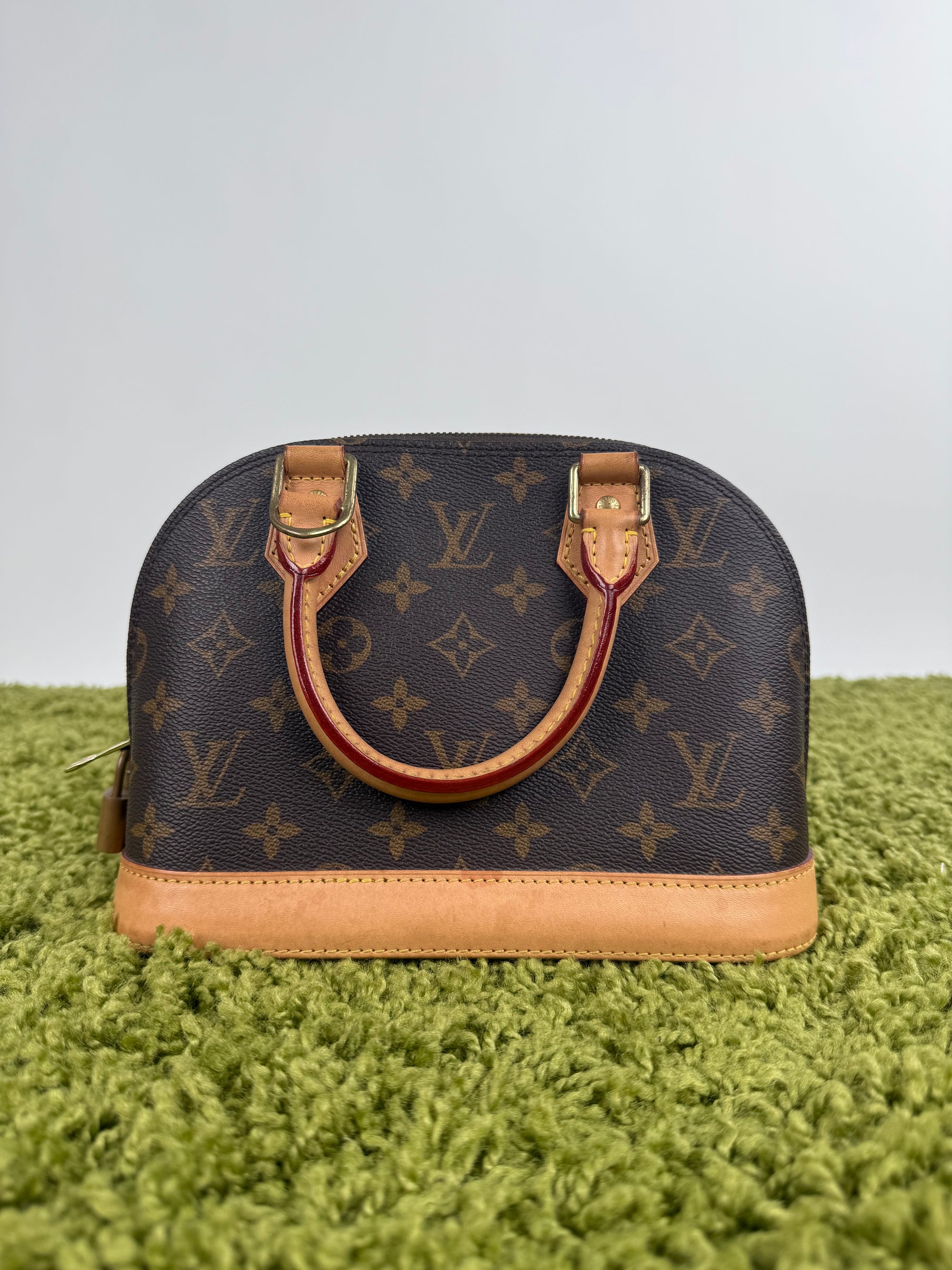 Borsa Alma BB Louis Vuitton Marrone