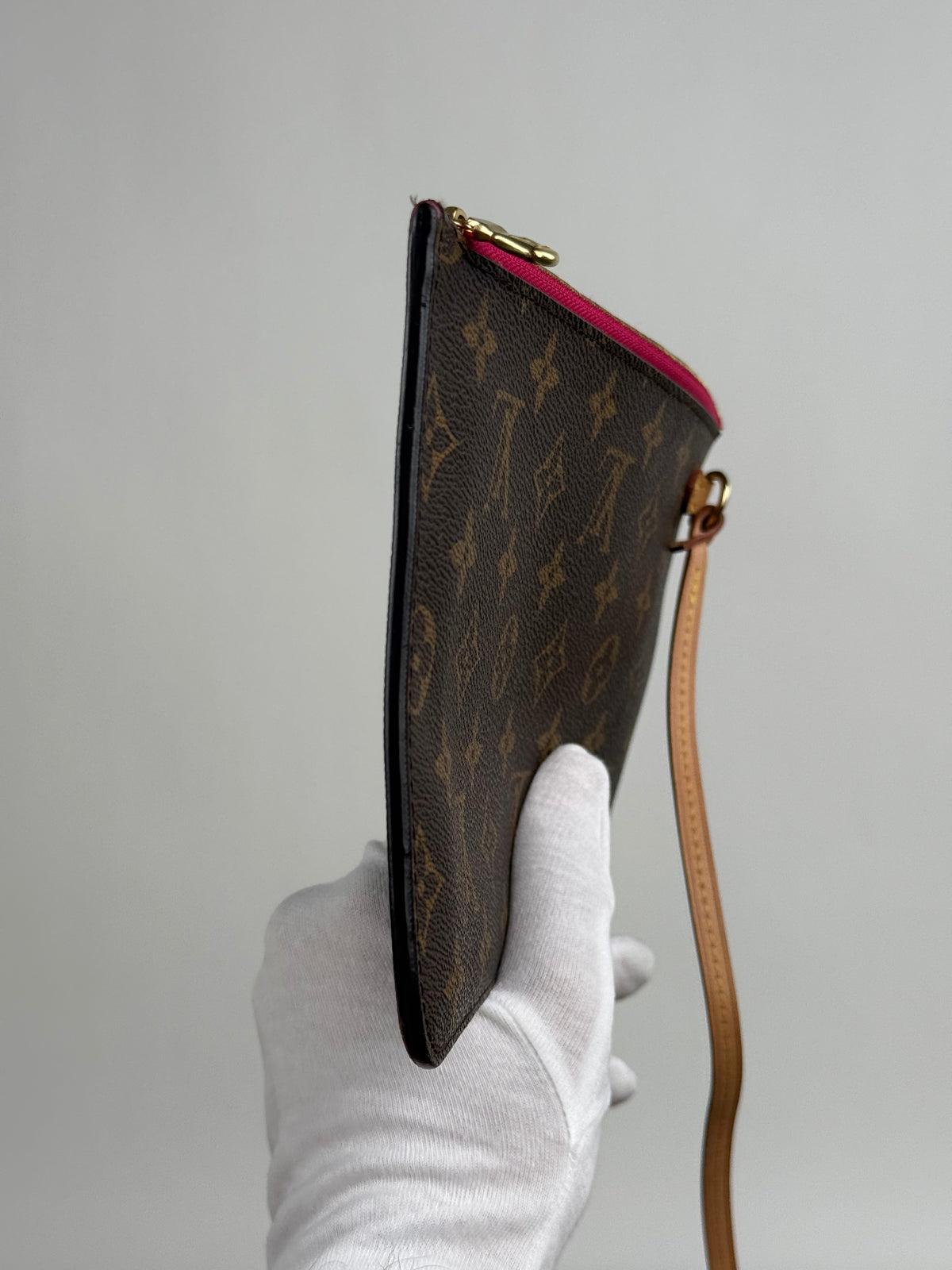 Borsa Neverfull Louis Vuitton MM Marrone